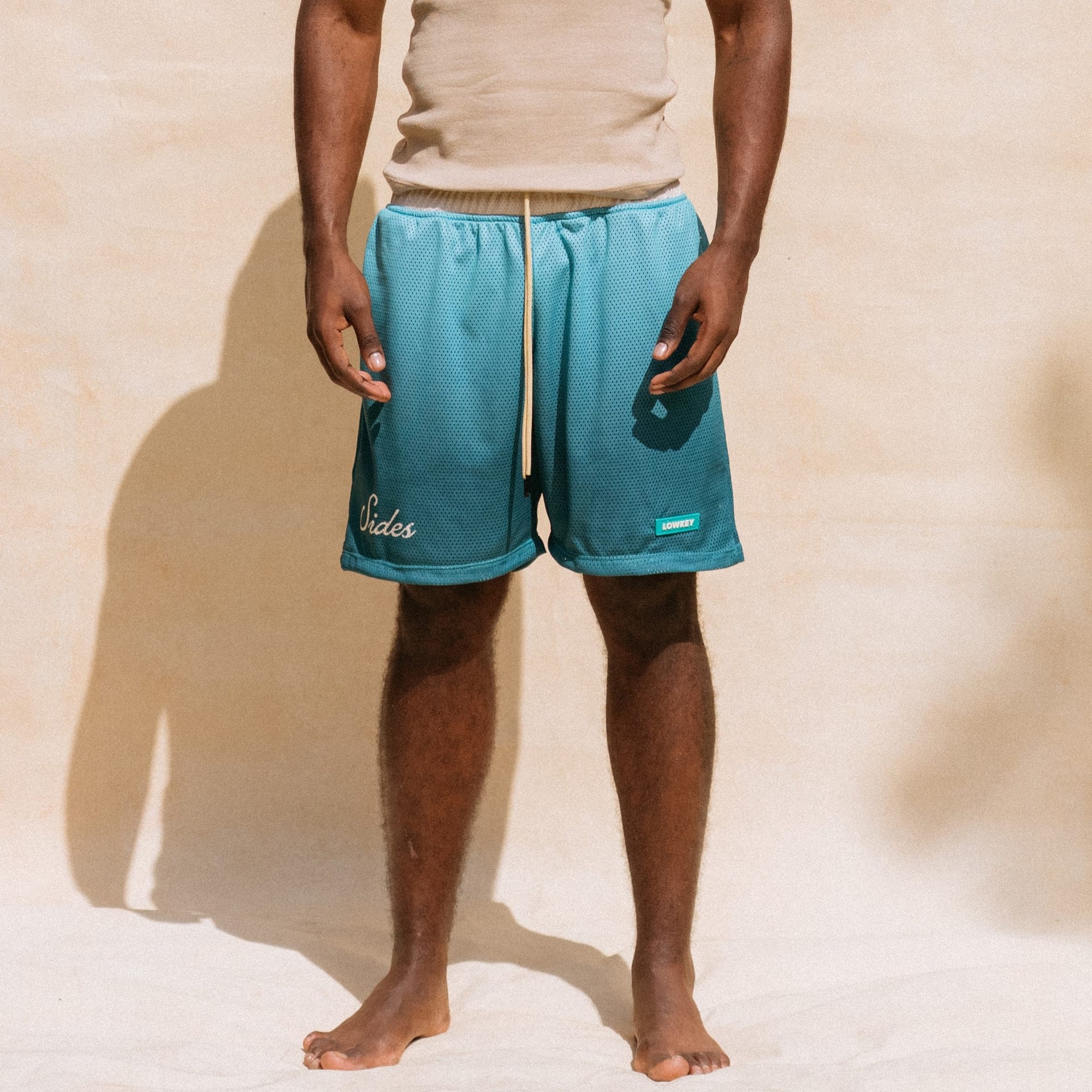 SHORT AZUL - SIDES - imagen 2