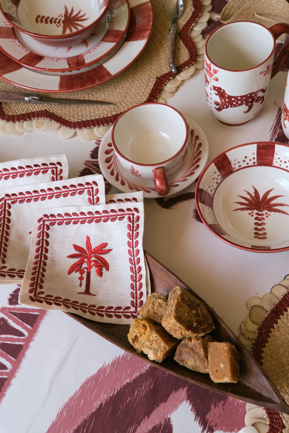 Platanera Cocktail Napkin Set of 4 - imagen 3