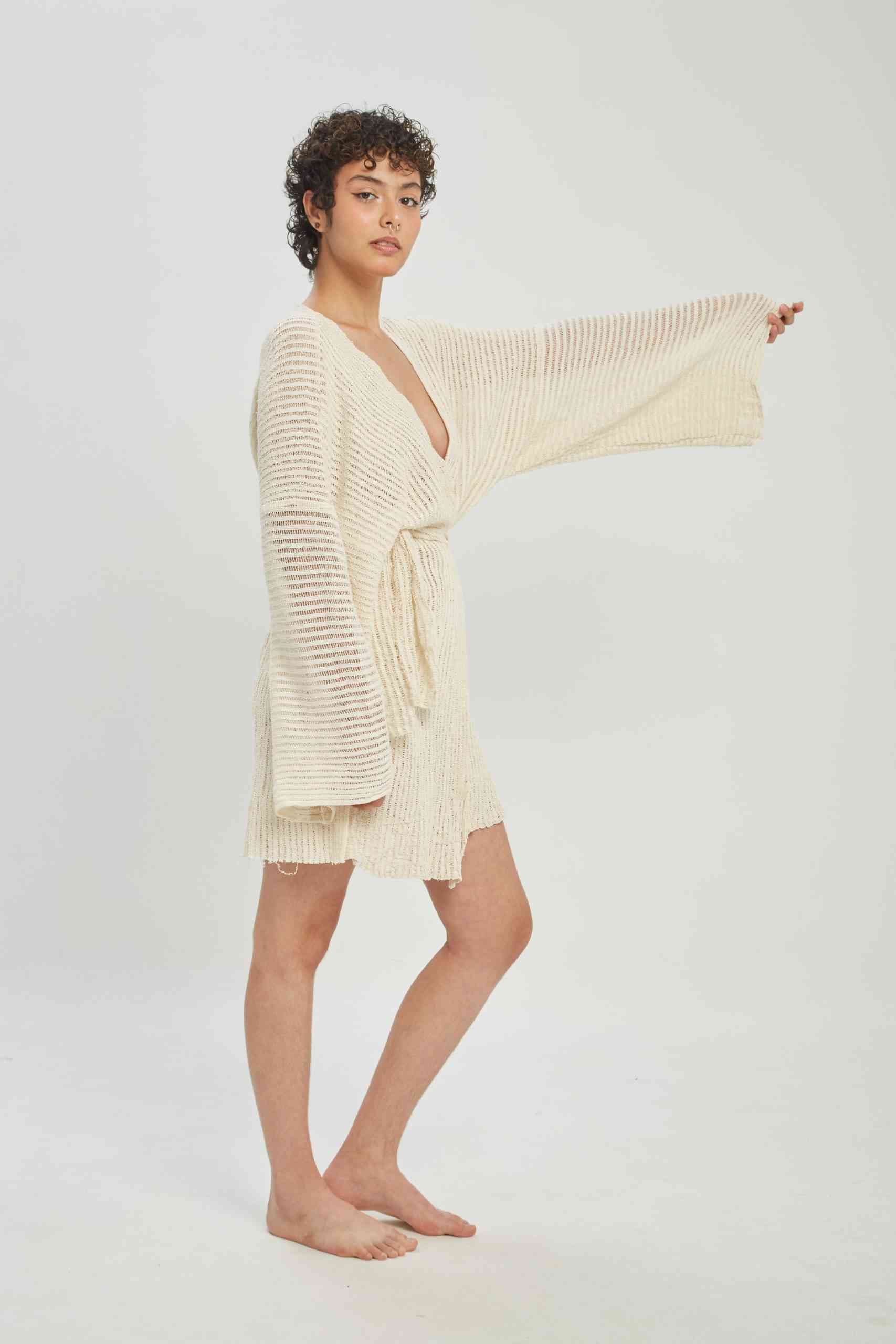 Kimono tropical corto - imagen 3