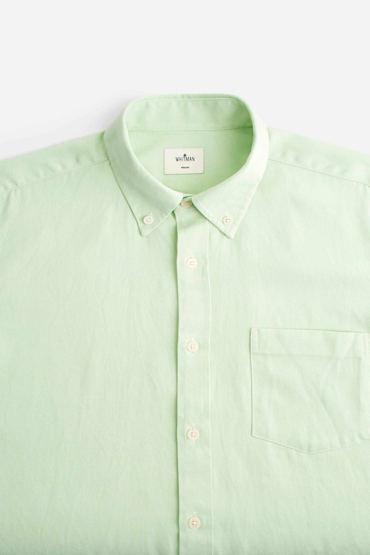 Camisa H CF Hamilton Tencel Verde Claro - imagen 2