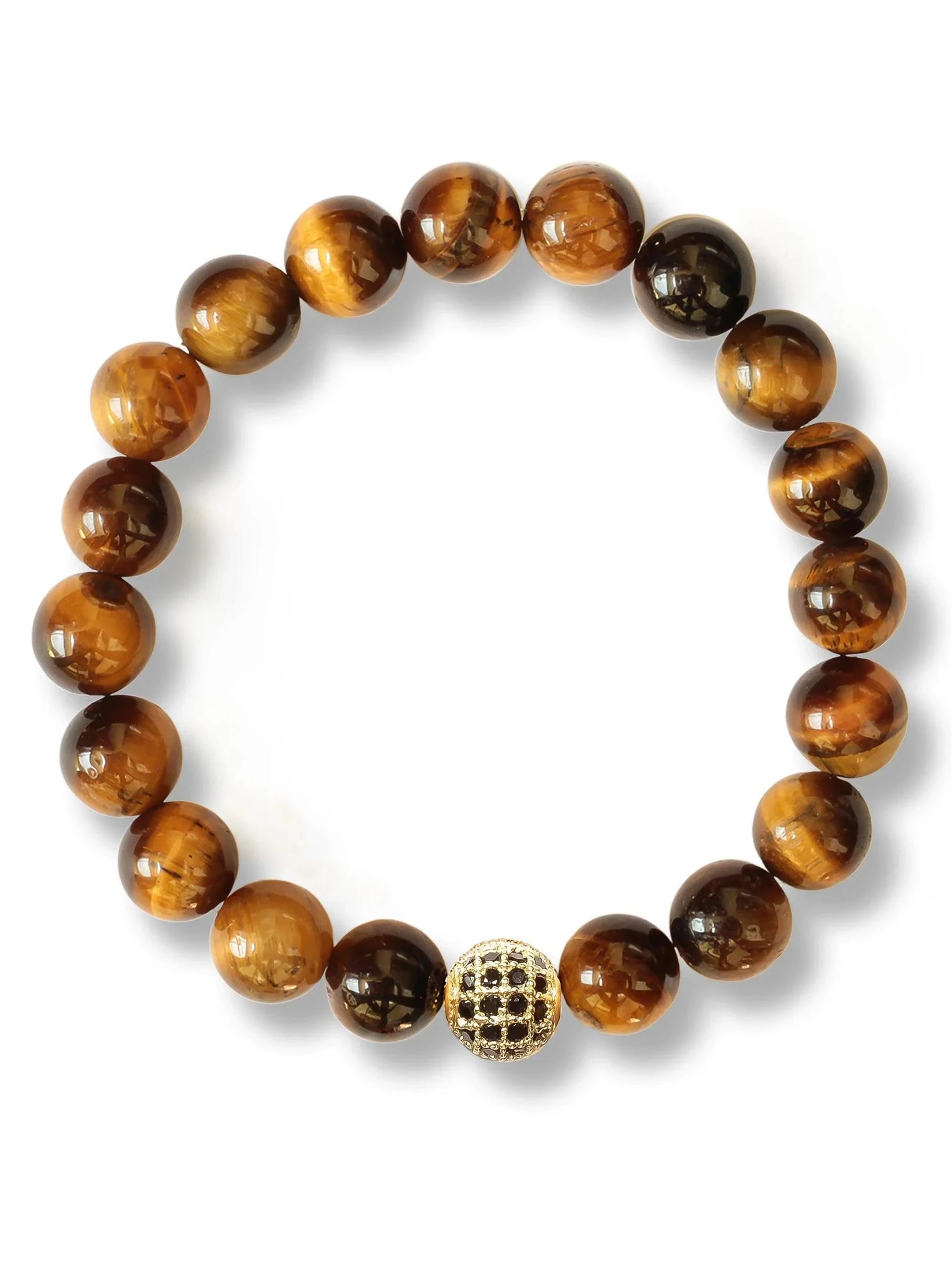 Brazalete Ojo de Tigre 8mm - imagen 1
