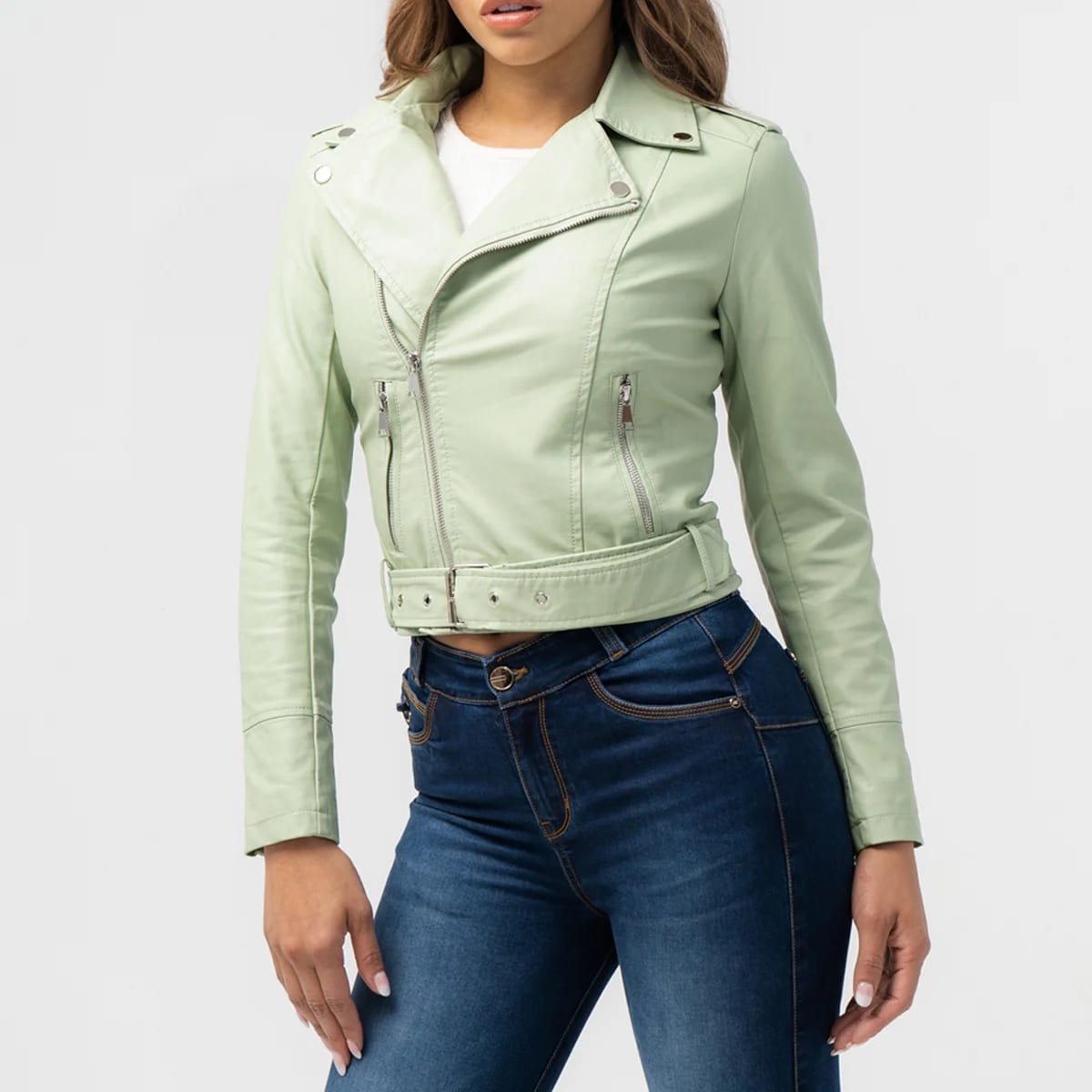 Chaqueta Sintetica Biker Carly - imagen 19