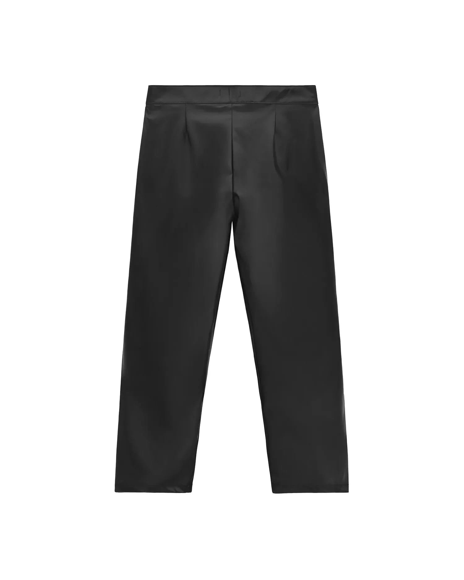 Pantalón Cuerina Negro - imagen 9