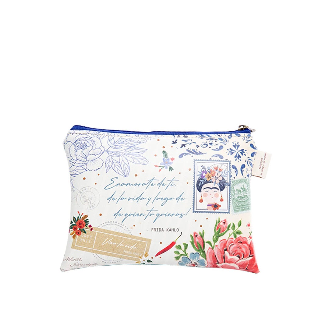 Cosmetiquera Para Mujer Ruanda Con Estampado Viva La Vida - imagen 2