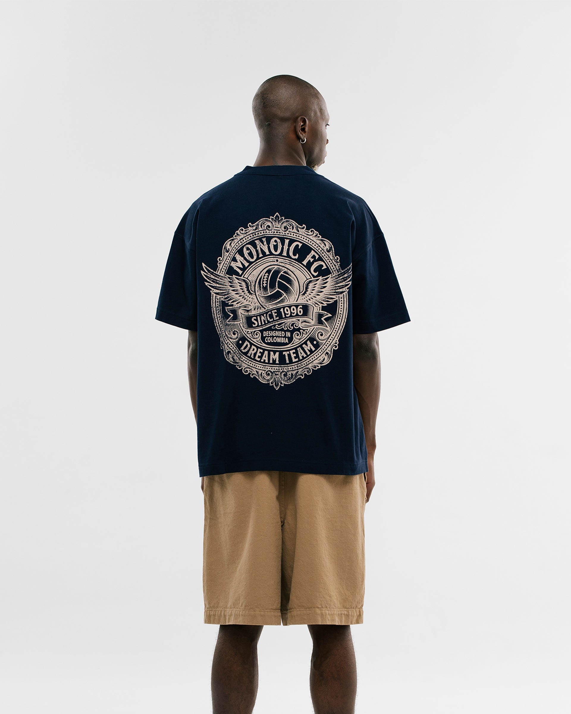 Camiseta Oversized Retro Dream Team - Navy Blue - imagen 5