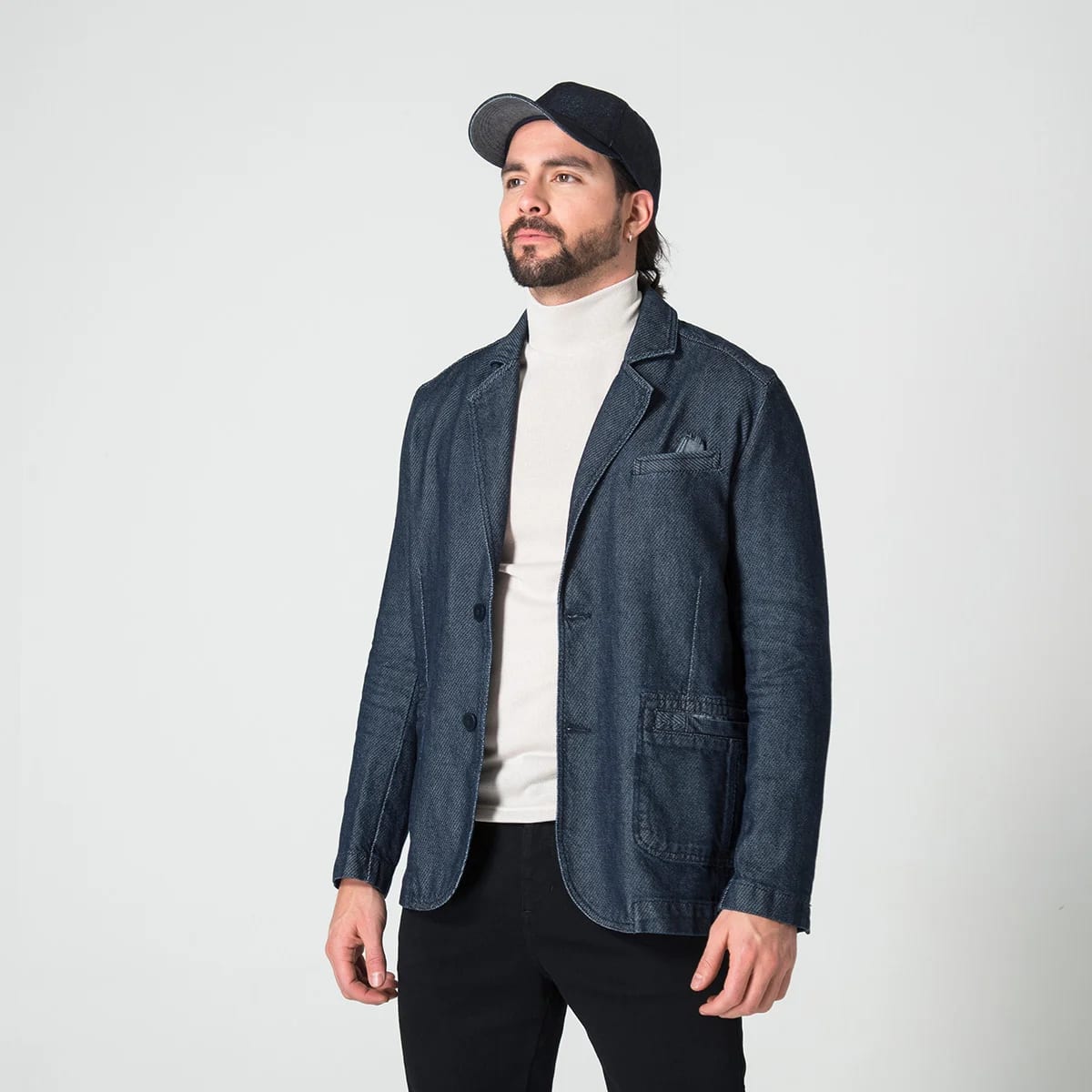 Blazer Casual Denim Slim Sevilla - imagen 1