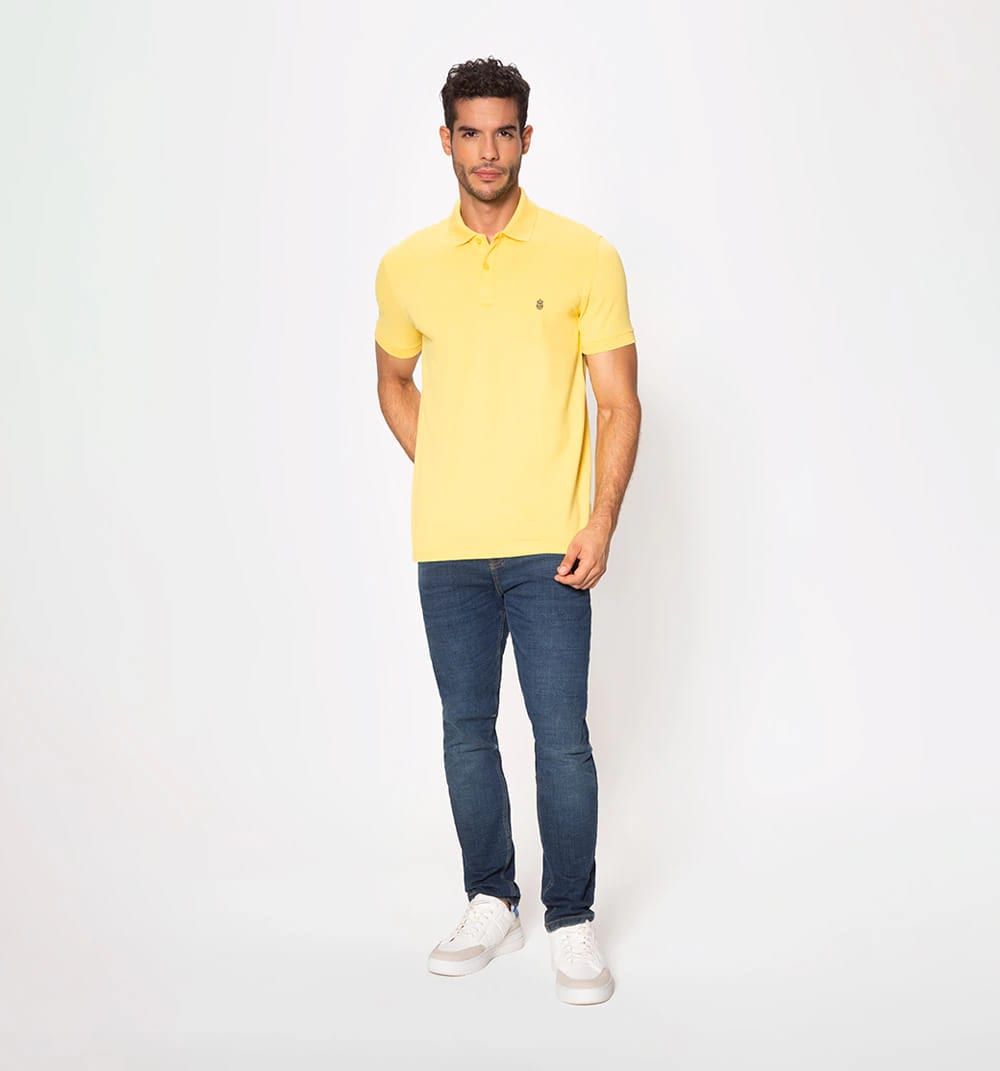 Polo básica slim fit - imagen 43
