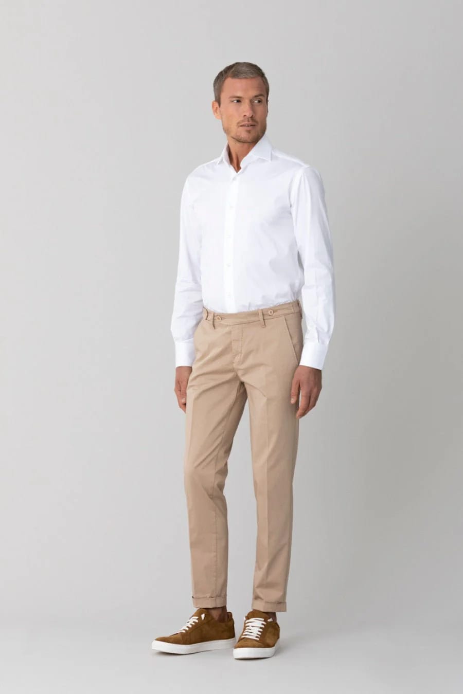 Men's cotton pants beige mauro - imagen 14