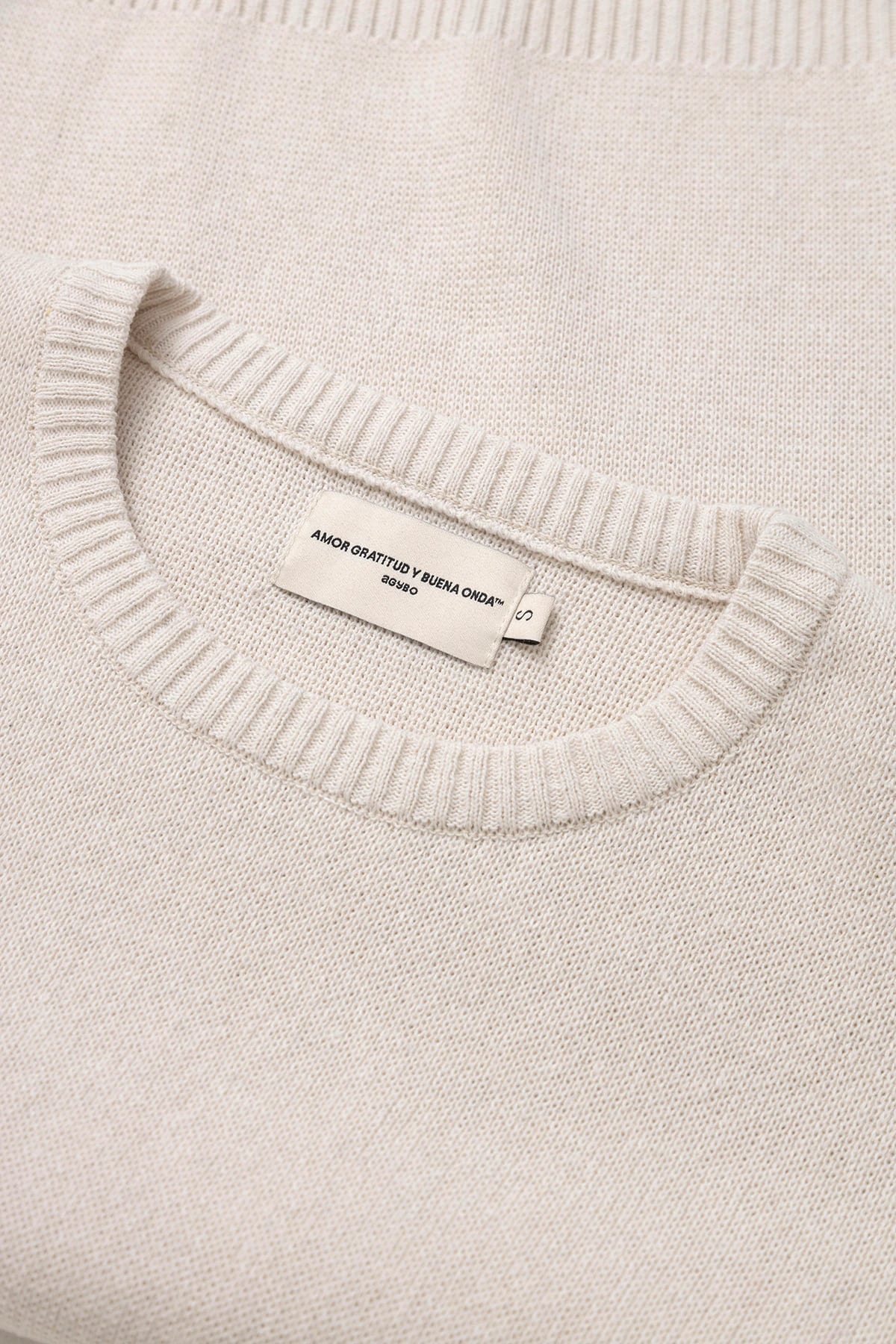 LOGO <3 SWEATER IVORY - imagen 7