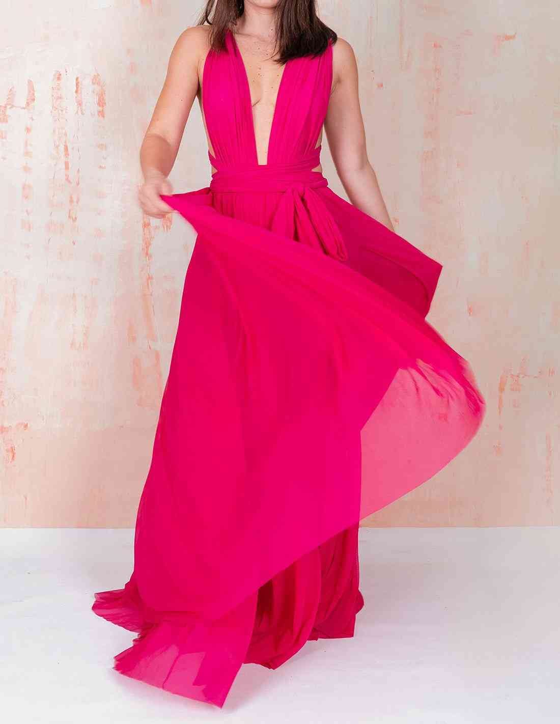 Vestido Hydra Fucsia - imagen 4