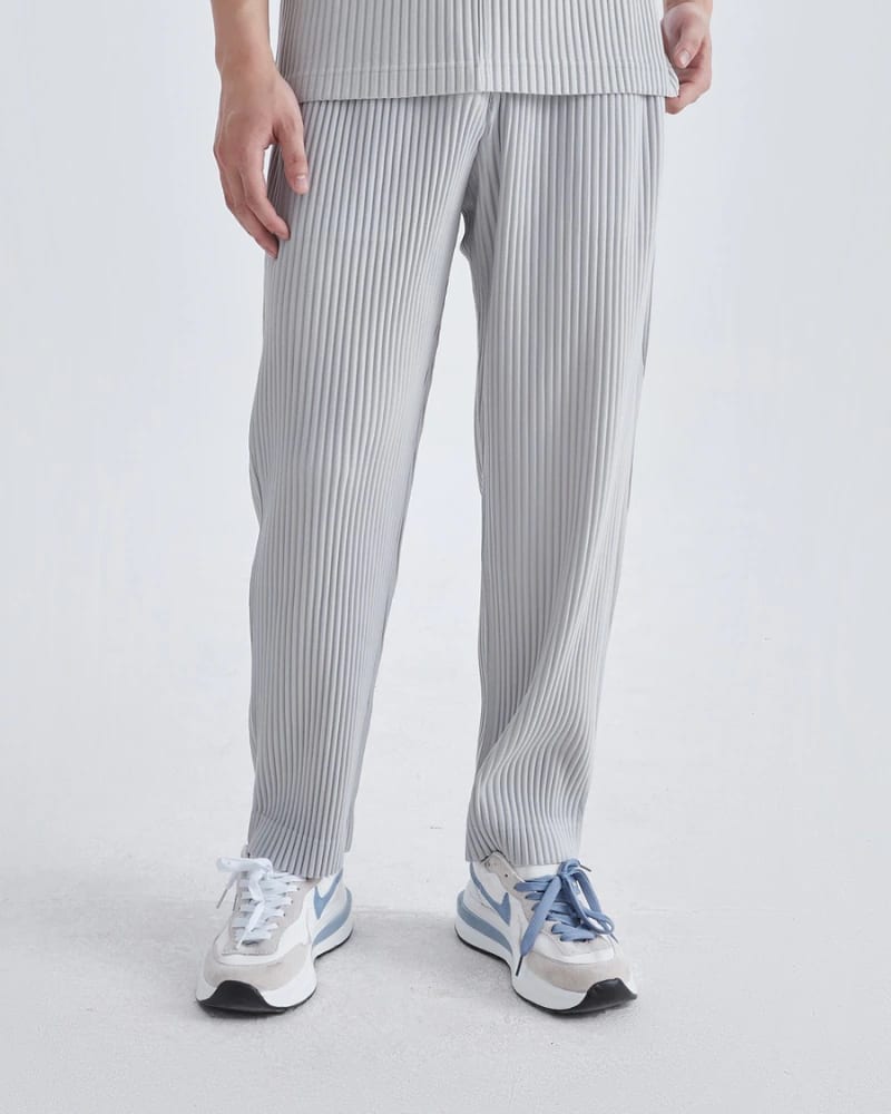 Ribbed Cotton Pantalon - imagen 2