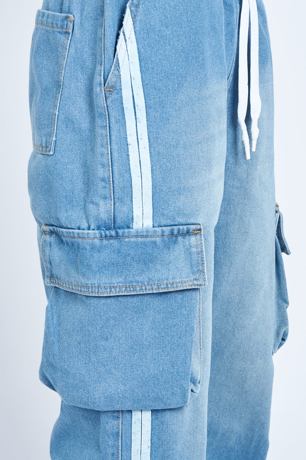 Pantalon cargo DENIM con hiladilla | DROP 03 | - imagen 7