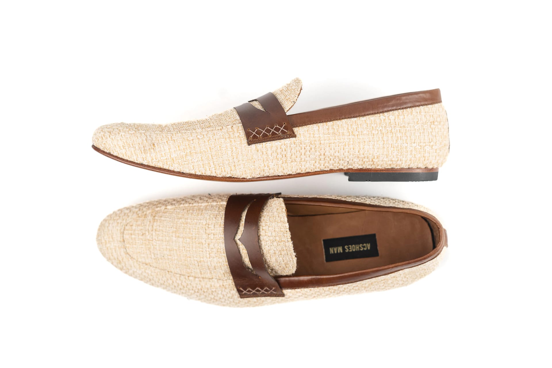 Loafers Rafia Beige con Antifaz - imagen 2