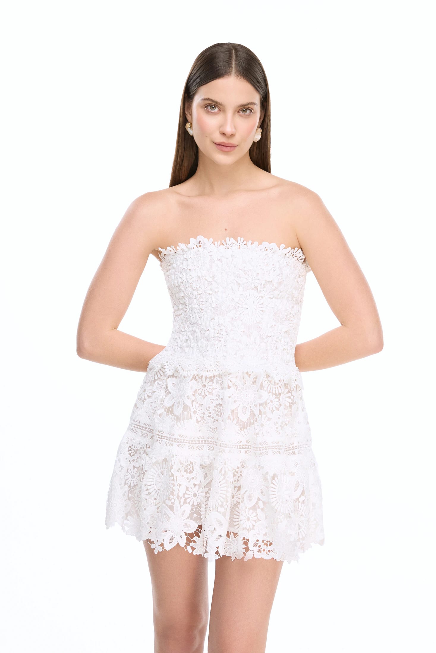 TIFFANY MINI DRESS WHITE - imagen 3