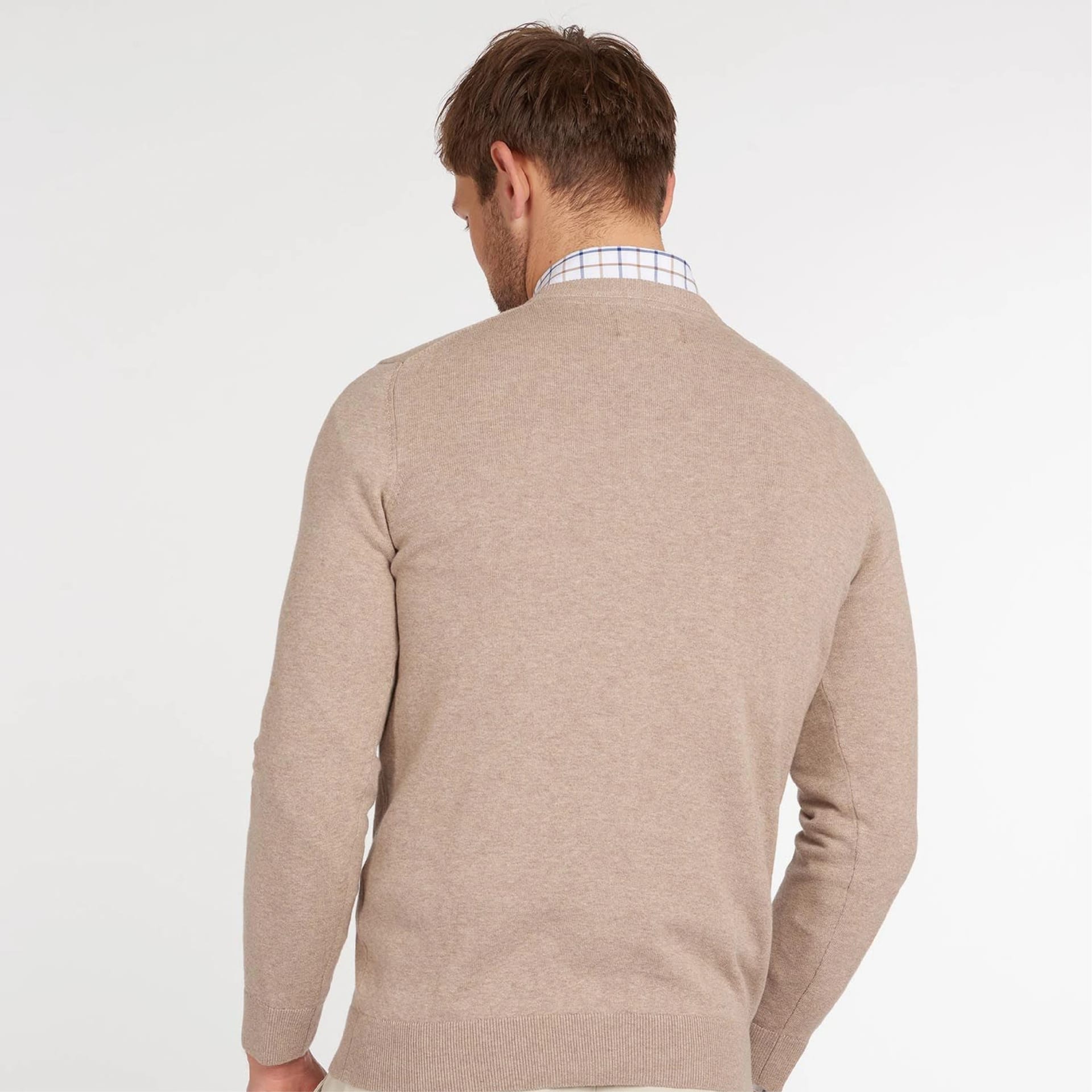 Pima Cotton V-Neck Jumper - imagen 4