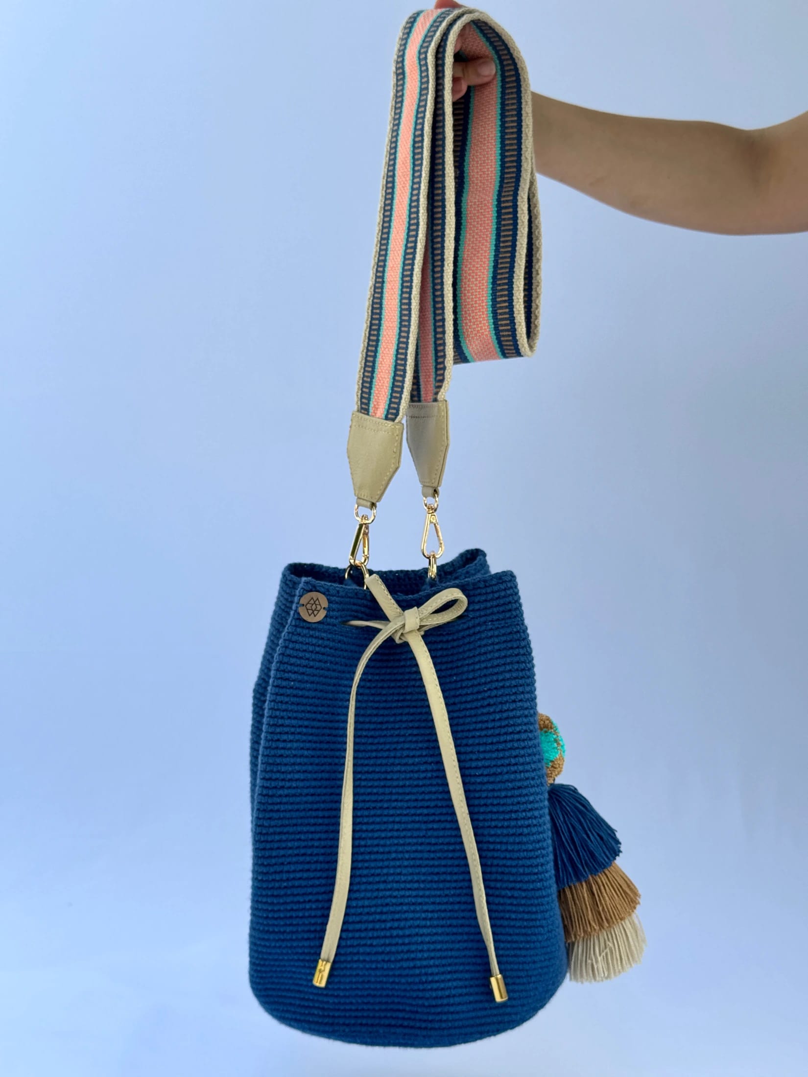 Mochilas Fusión Cordón Cuero - imagen 2