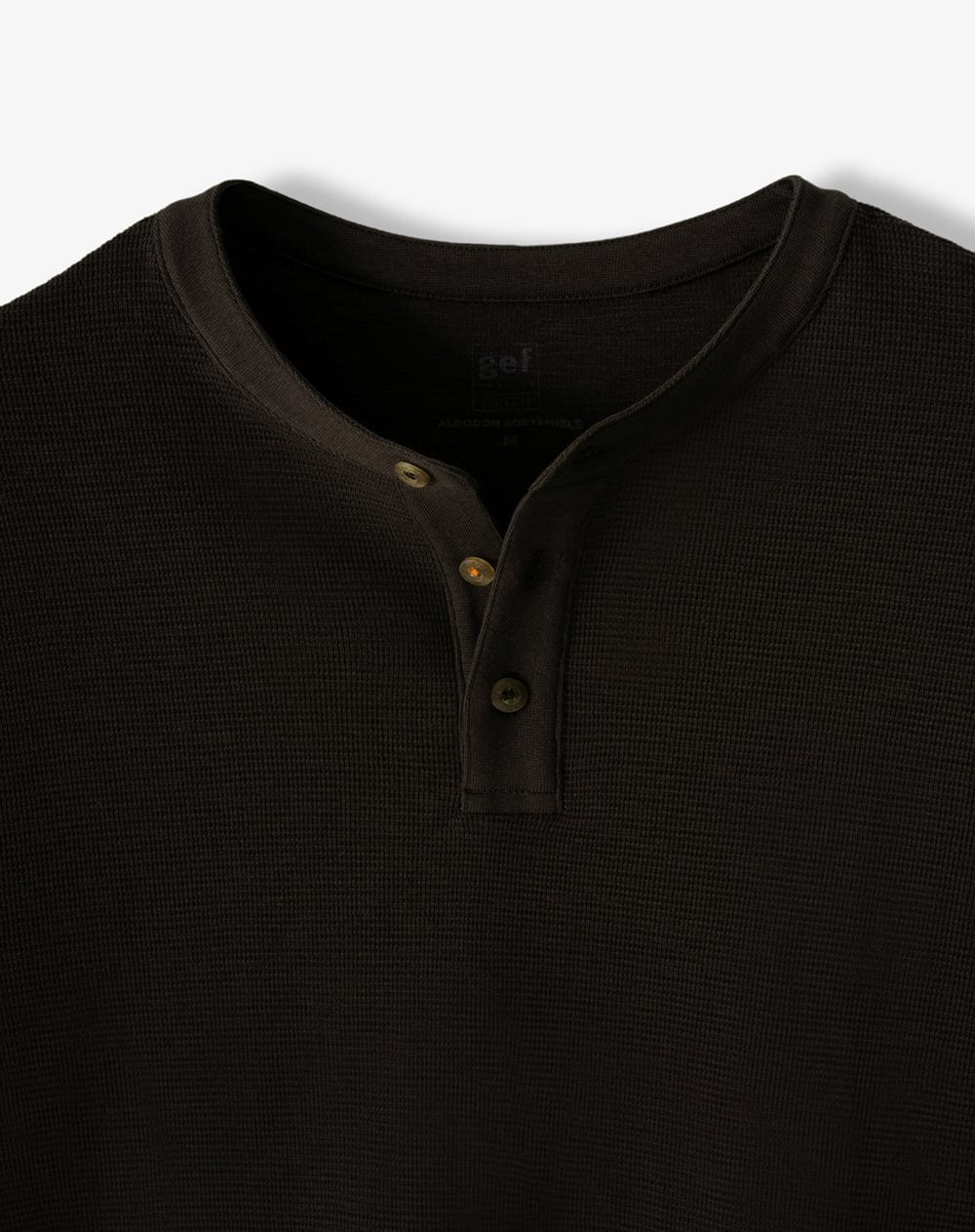 Camibuzo regular algodón negro hombre - imagen 6