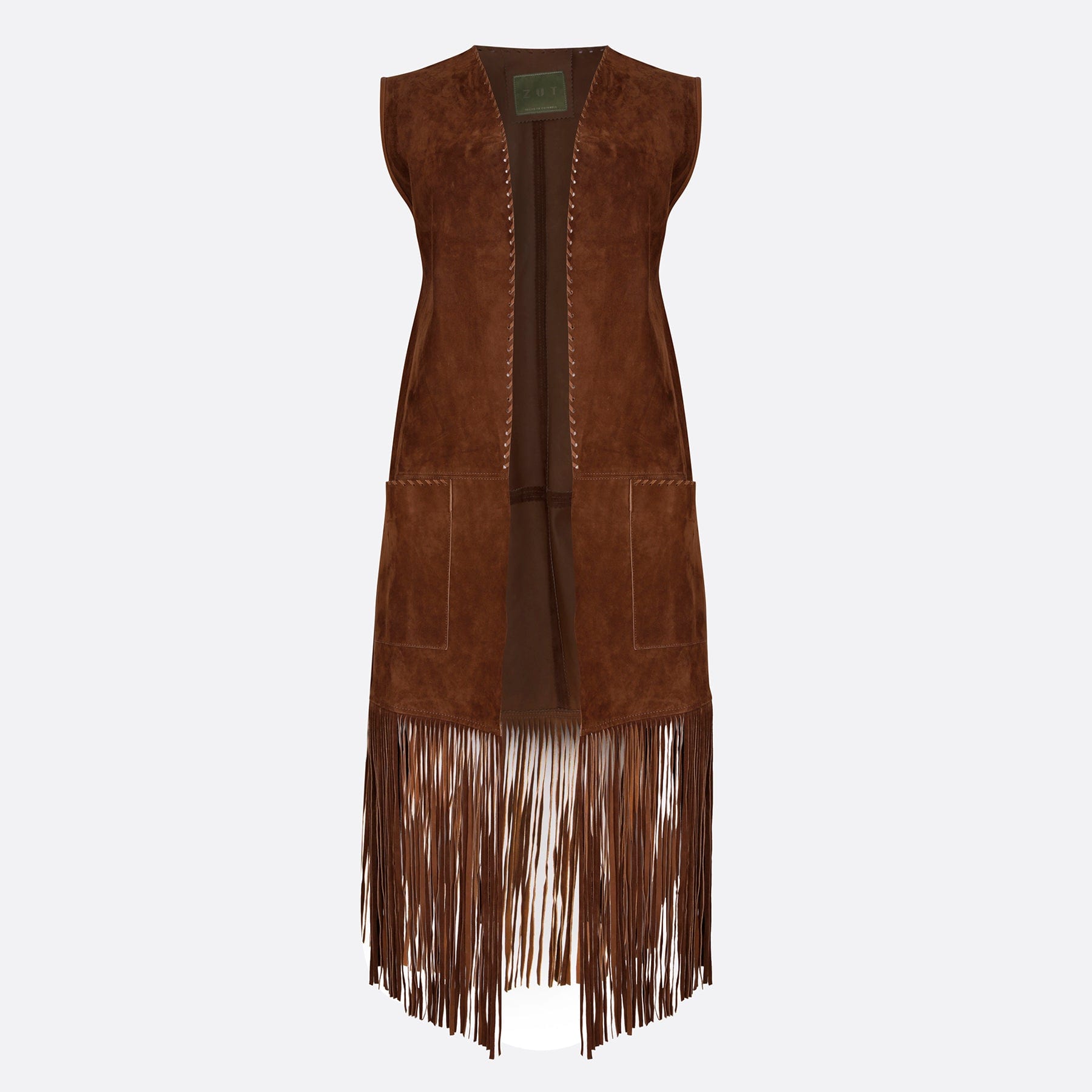 CANDELARIA FRINGED VEST - imagen 1