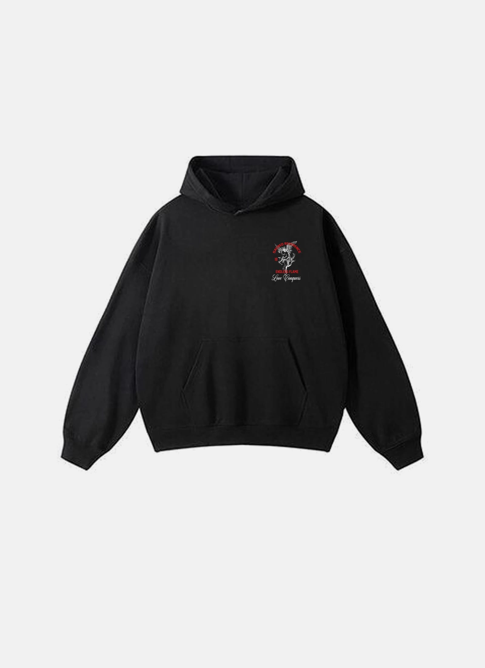 Reverence Hoodie Black - imagen 2