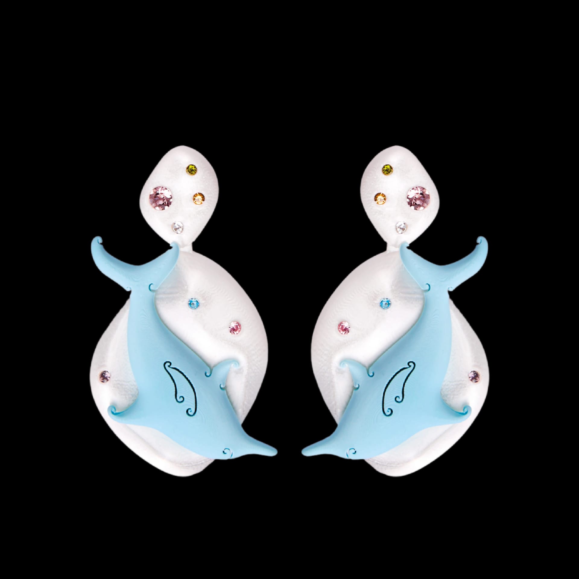 ARETES DOBLE DELFÍN - SIXXTA (Producto personalizado) - imagen 7