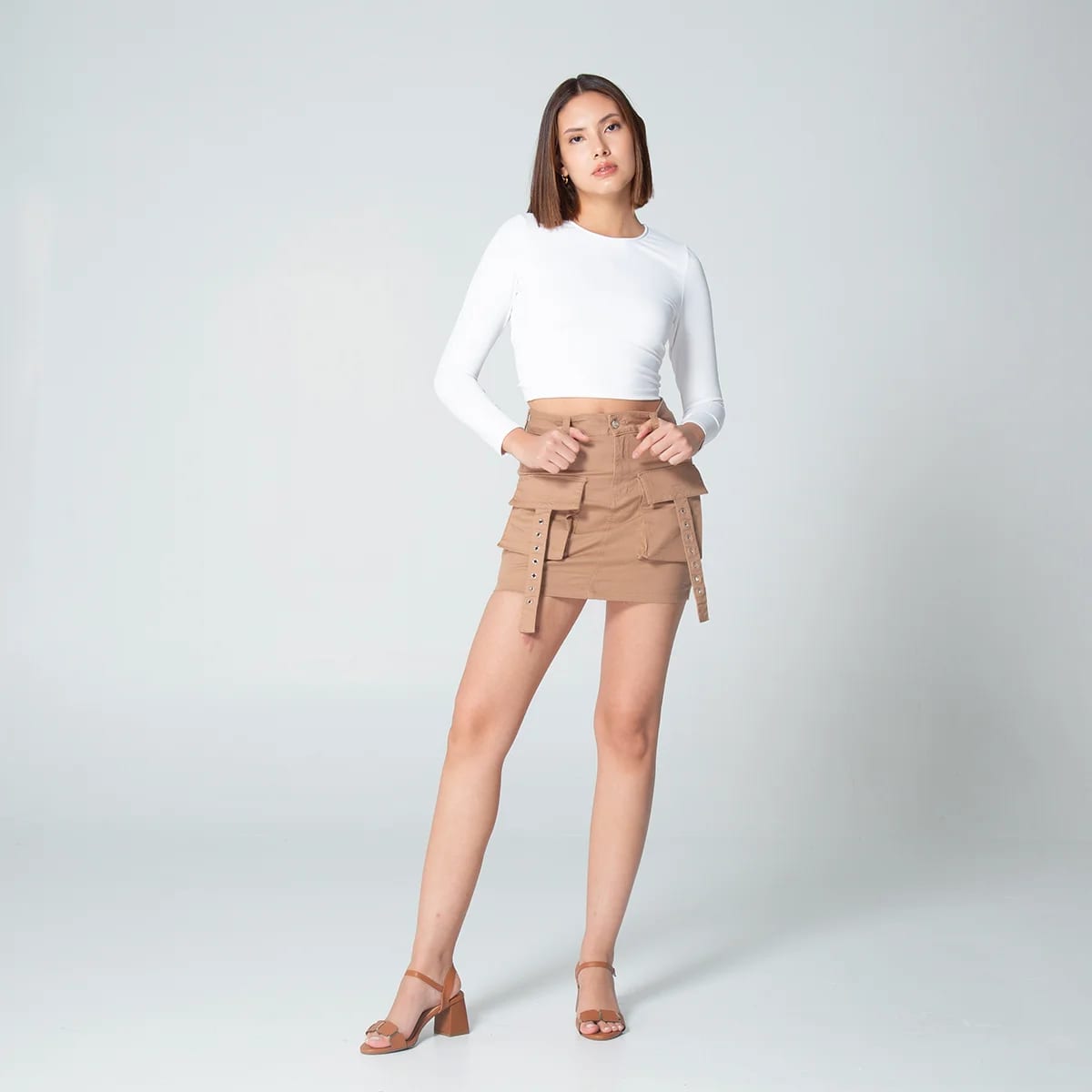 Blusa Crop Top Slim Miki - imagen 2