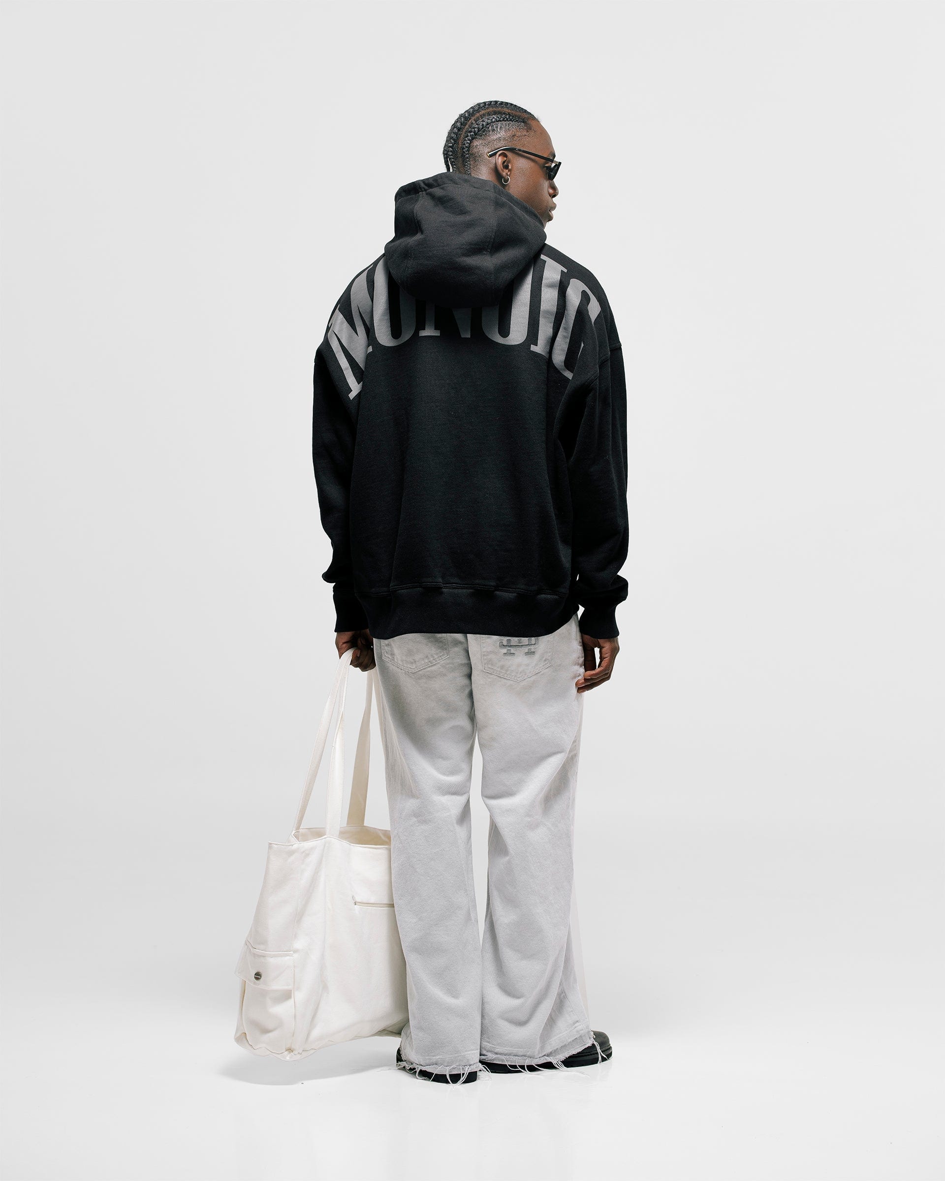 Hoodie Ombra - Negro Oscuro - imagen 3