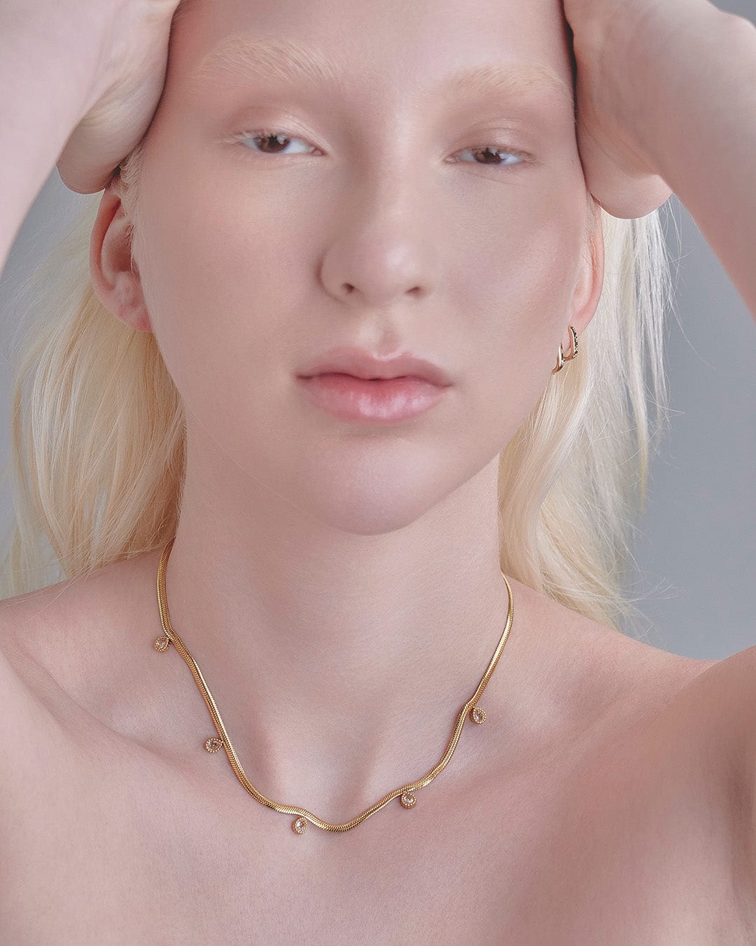 Collar Gotas Oro - imagen 4
