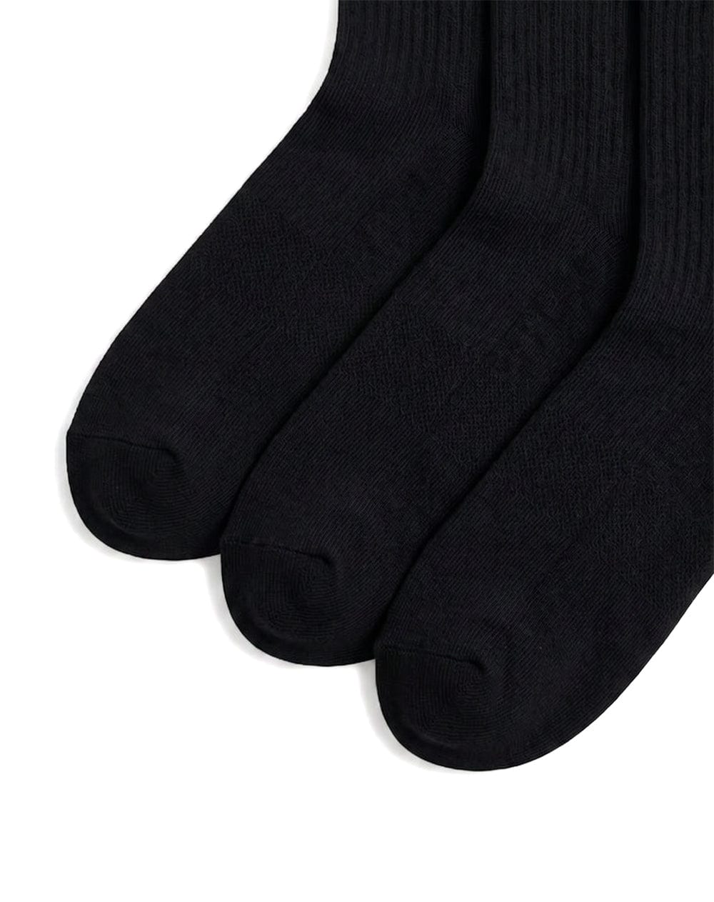3 pares de medias cortas negras mujer - imagen 3