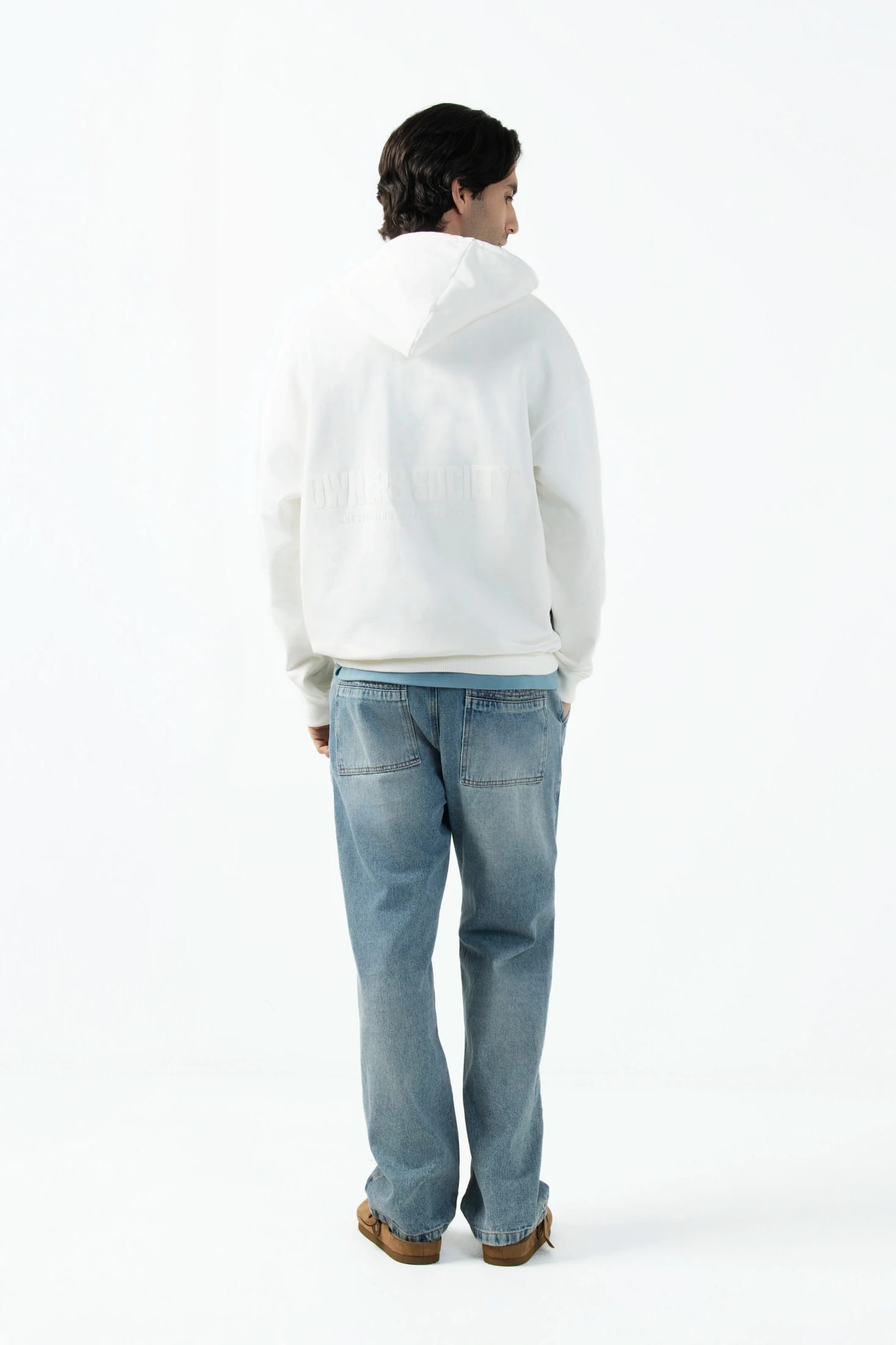 BUZO CERRADO COLOR IVORY - imagen 6