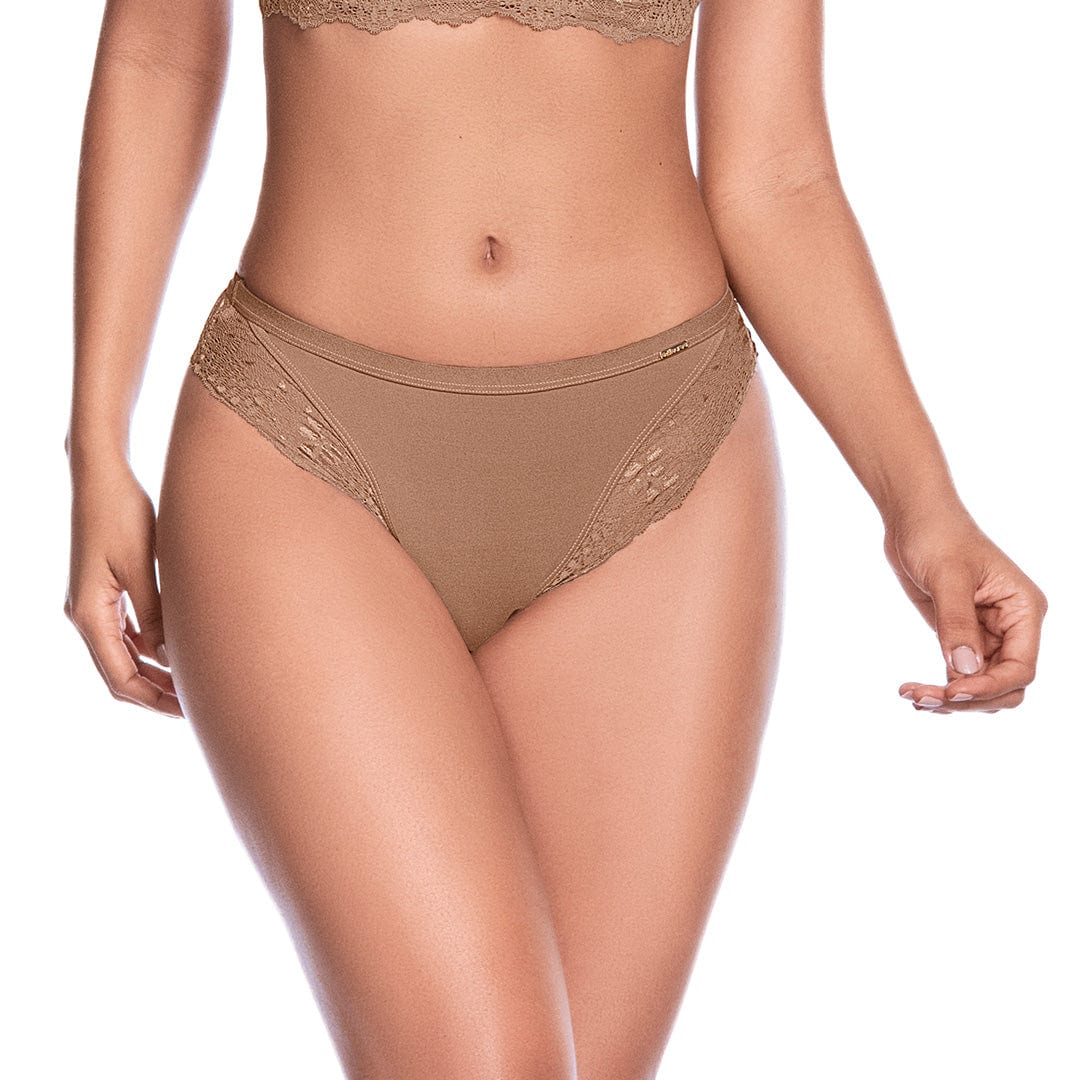 PANTY BRASILERA DE ENCAJE - imagen 1