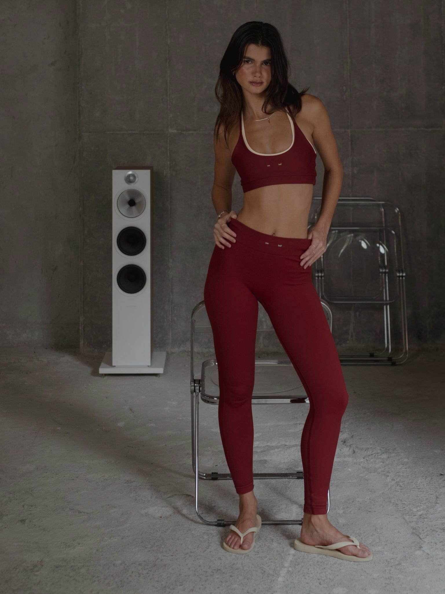 BACK KNOT TOP - ROBUST RED - imagen 4