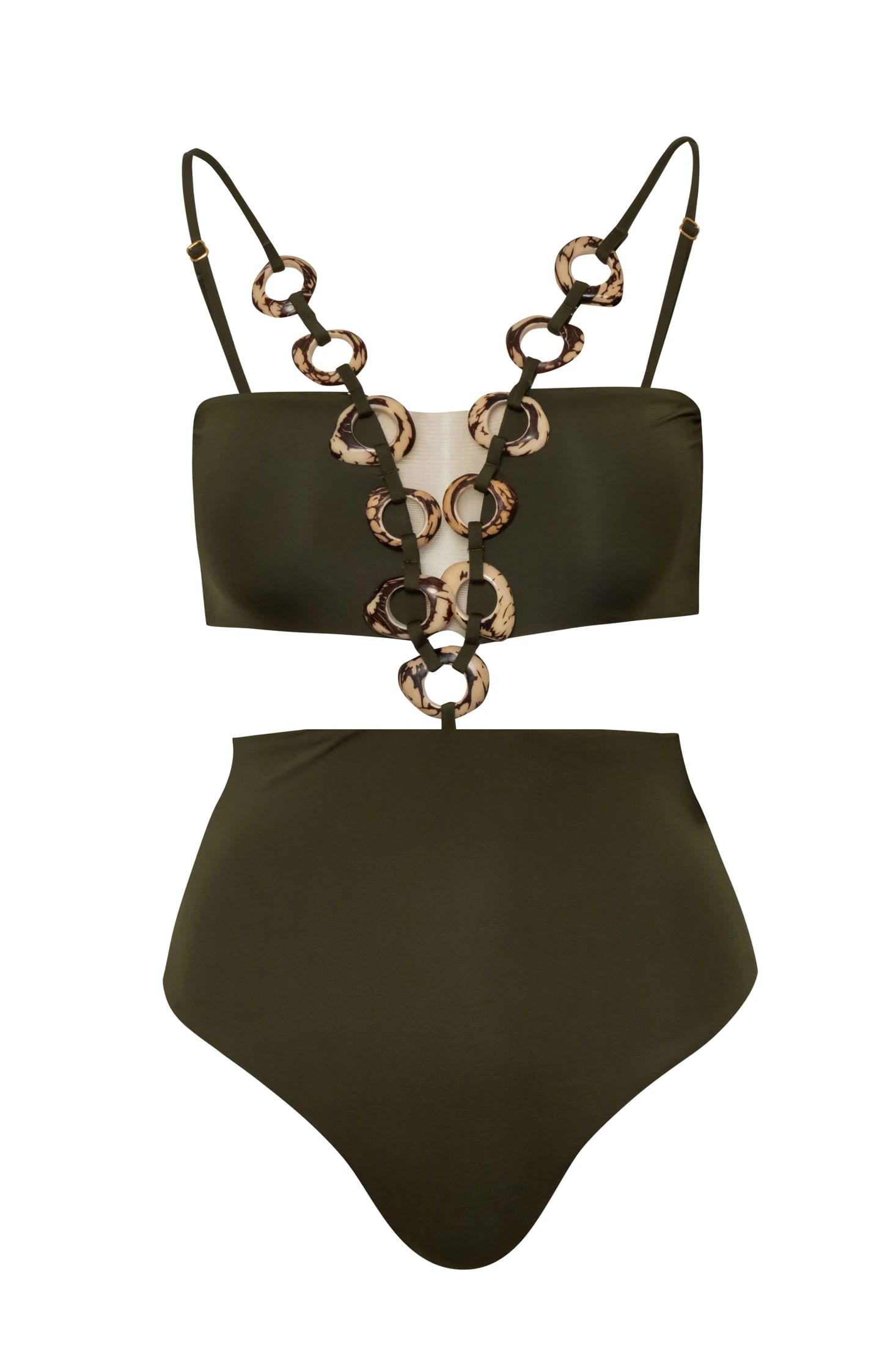 VERONICA ONE PIECE / Verde Oliva - imagen 1