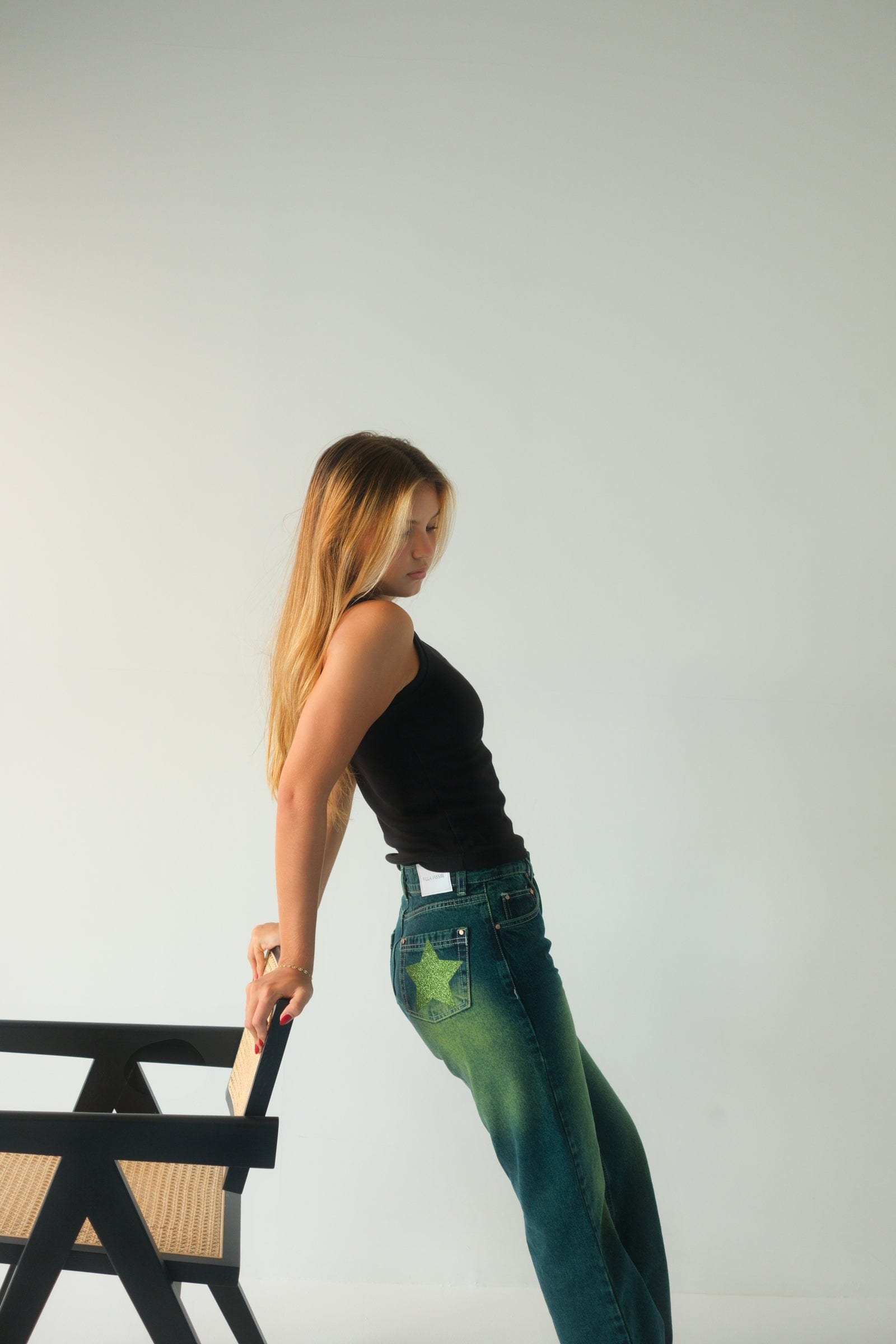 Double Star Green Jeans - imagen 3