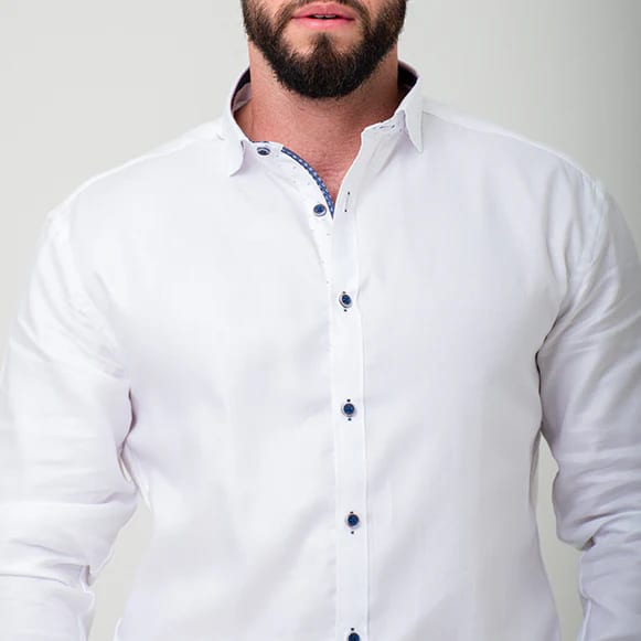 CAMISA ML 100% ALGODON HOMBRE - imagen 62