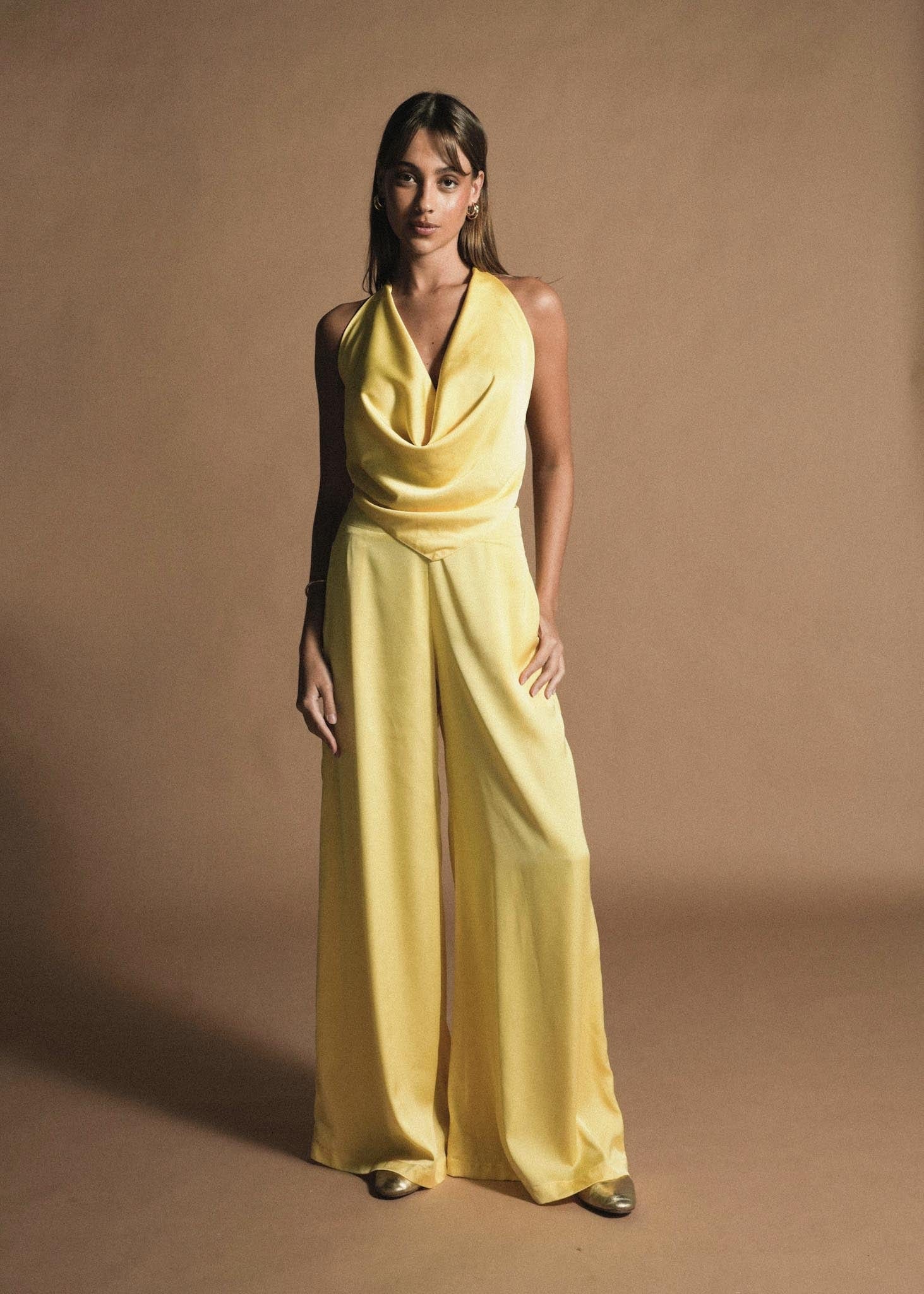 Blusa Main Drama Amarillo - imagen 1