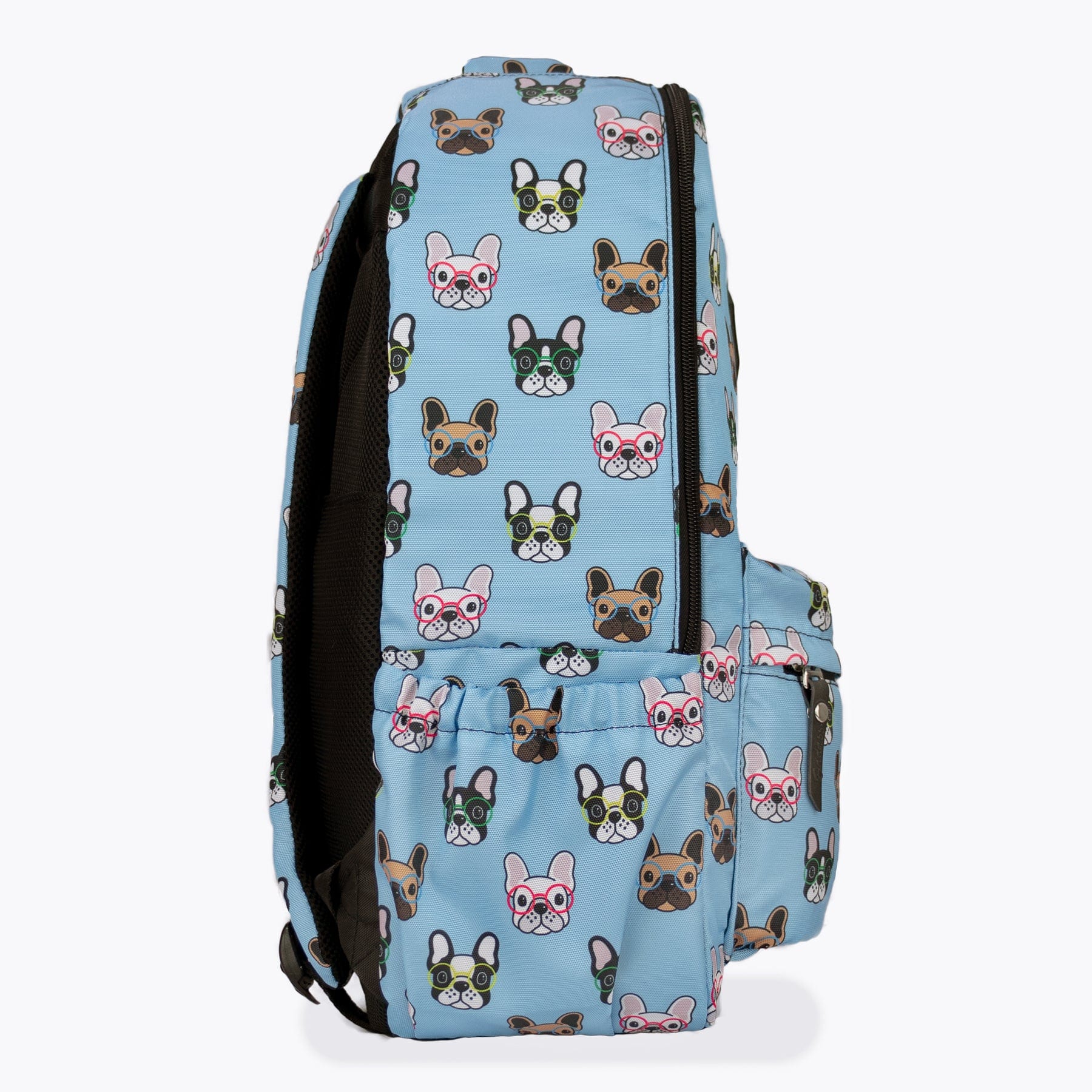 Combo Bulldog Blue - Morral + Lonchera + Cartuchera - imagen 2