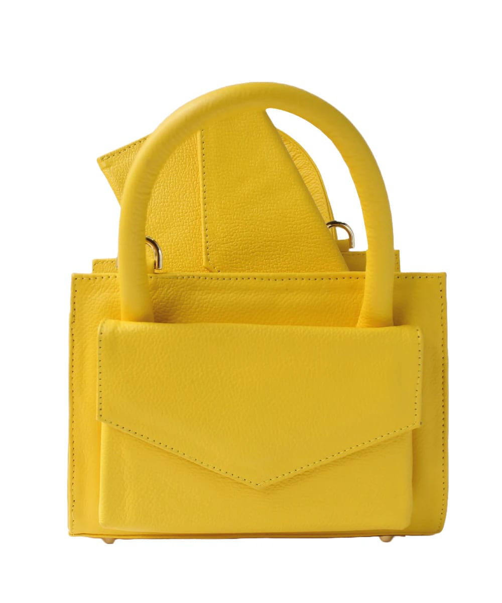 MiniBag Amarillo – Bolso en Cuero - imagen 4