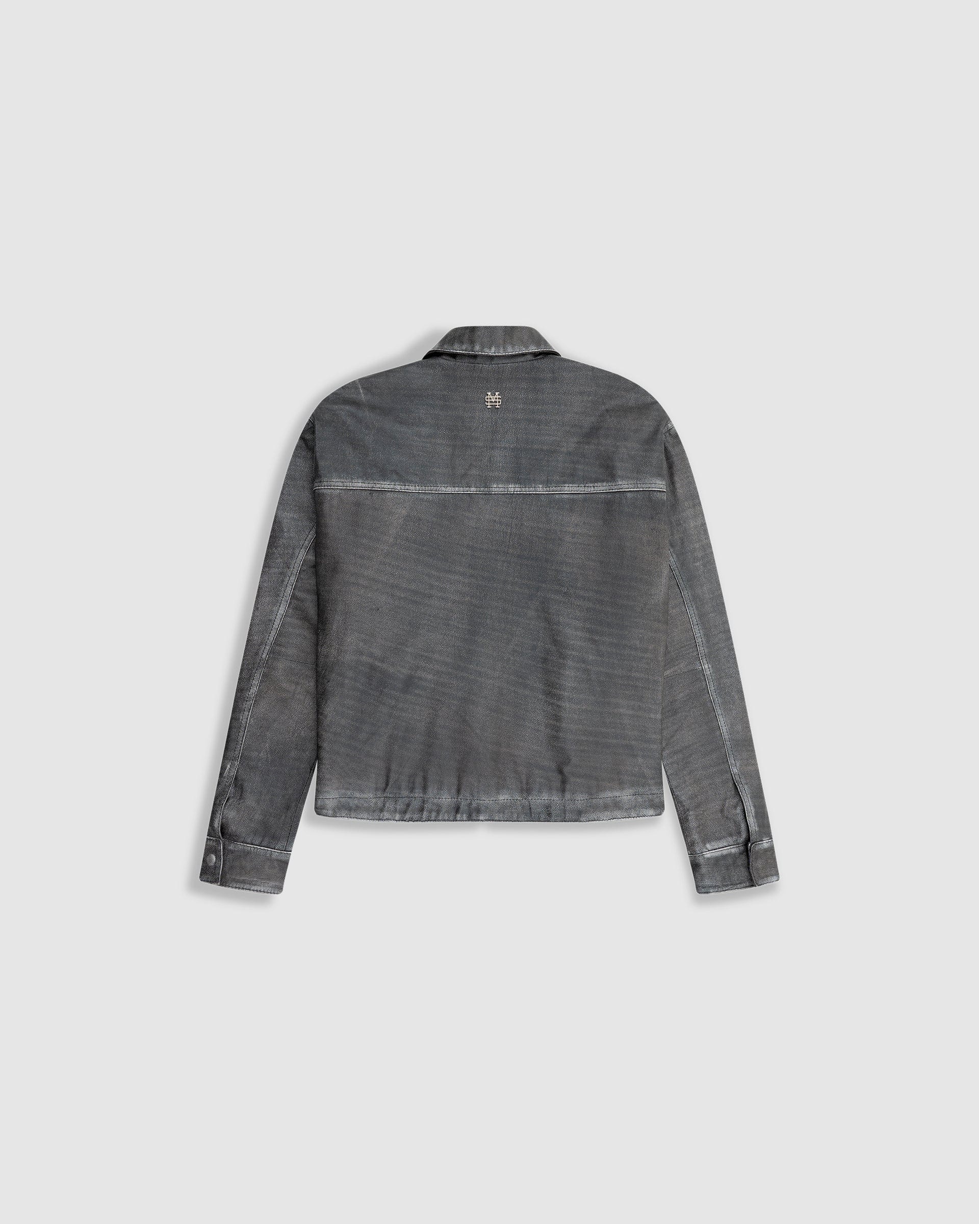 Chaqueta Monogram Leather - Negro Desgastado - imagen 7