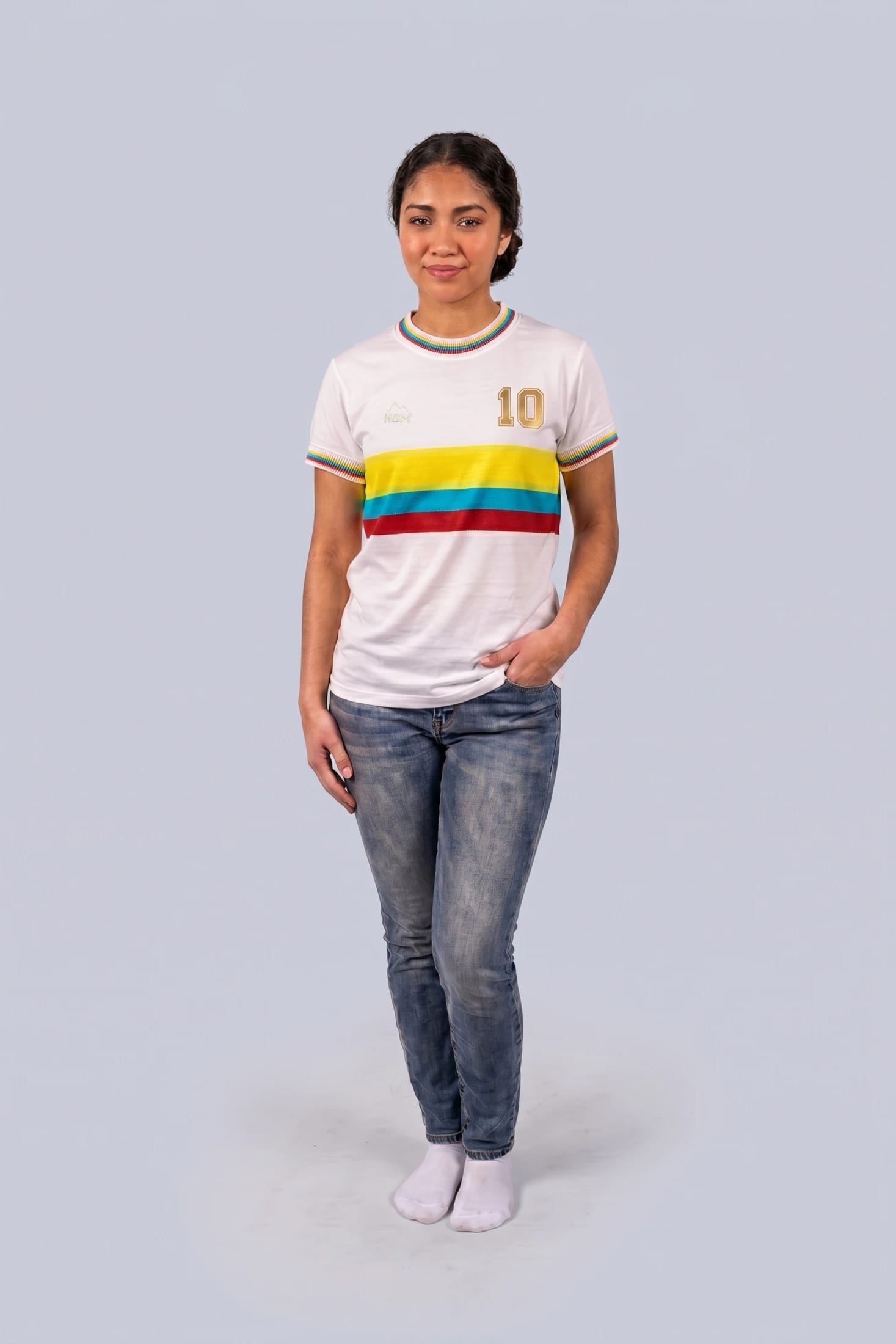 Camiseta Selección Colombia – Edición Clásica Mundial - imagen 5