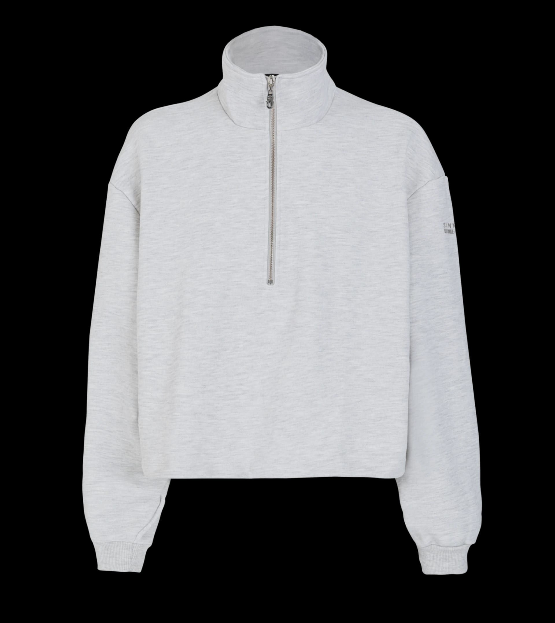 MONOGRAM ZIPPER JASPE SWEATER - imagen 1