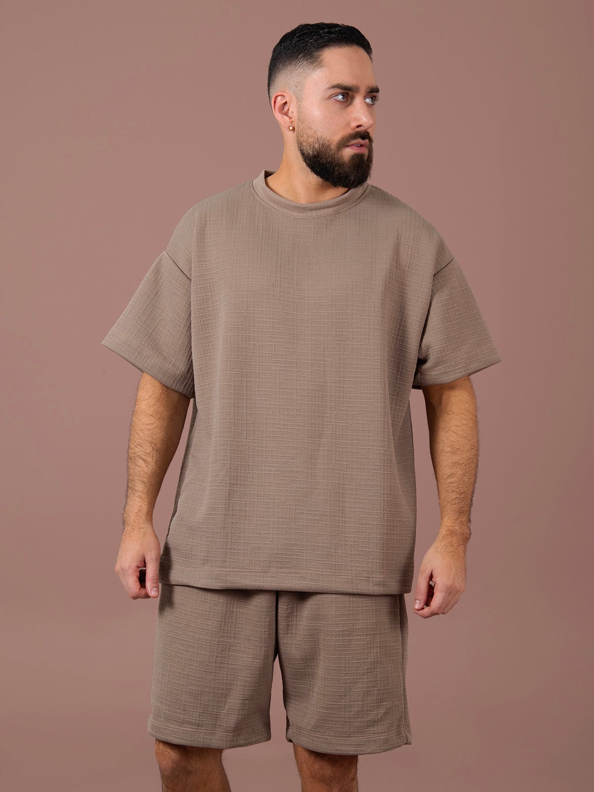 set mucura hombre cafe claro - imagen 4