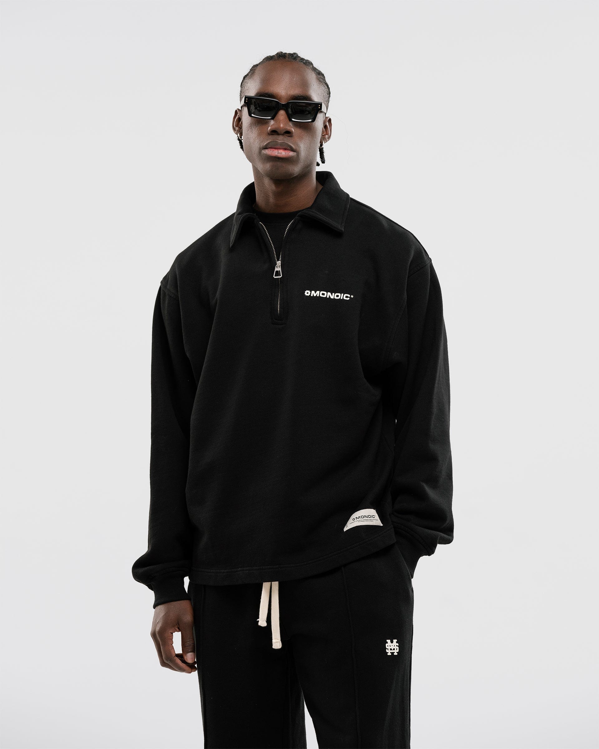 Quarter Zip V2 - Negro Oscuro - imagen 4