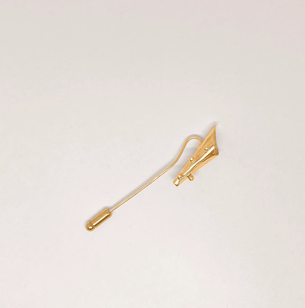 Flora Brooche Gold - imagen 4
