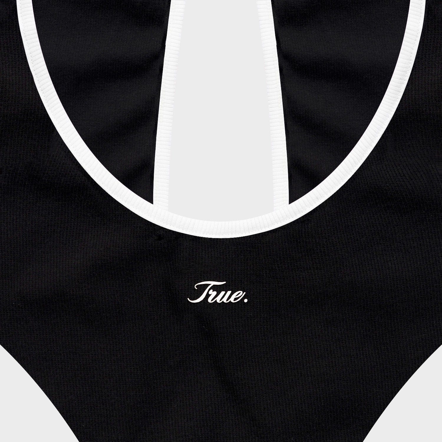 Shadow Halter Ribbed Bodysuit - Black - imagen 4