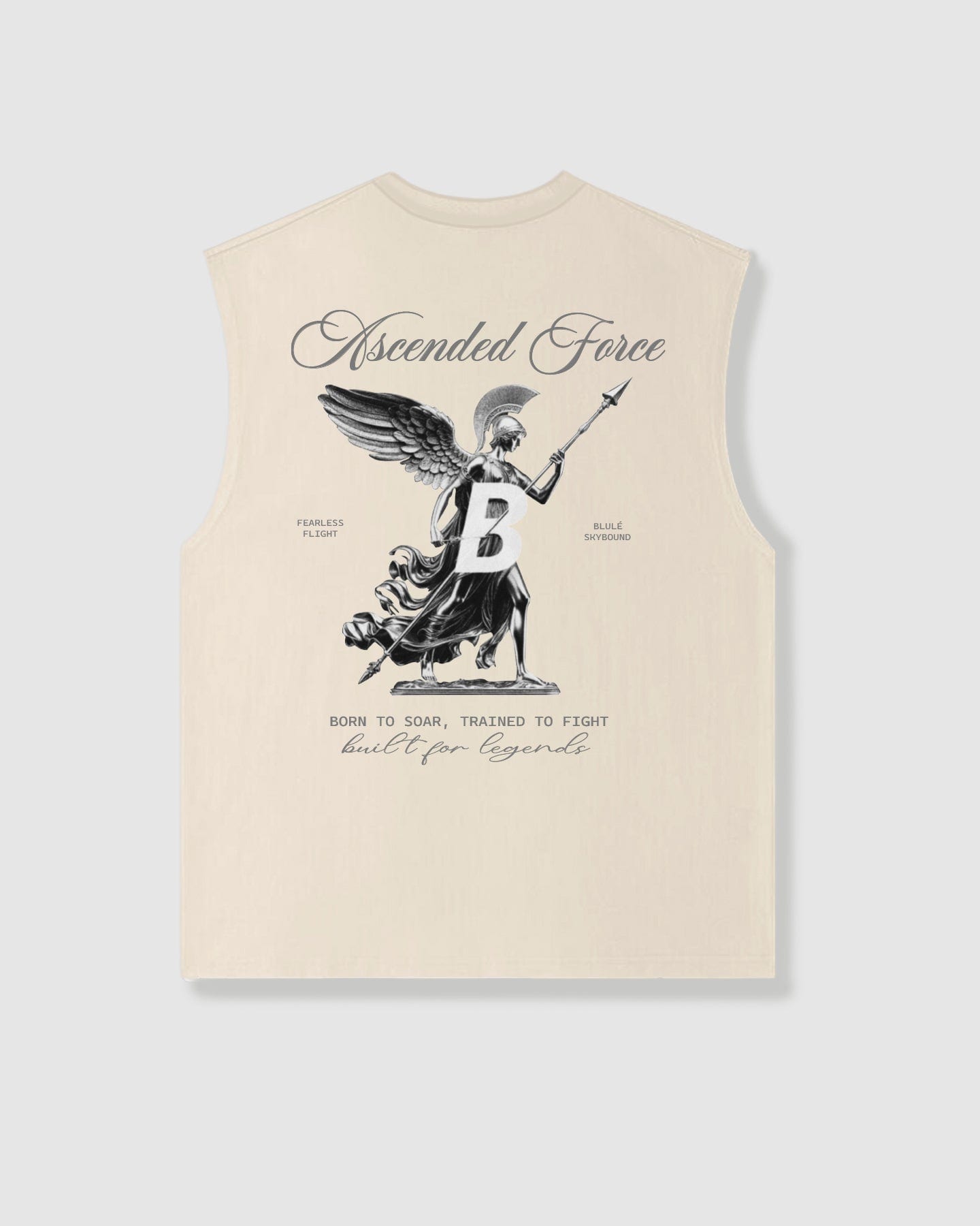 Oversized Sleeveless Ascended Force Vanilla - imagen 1