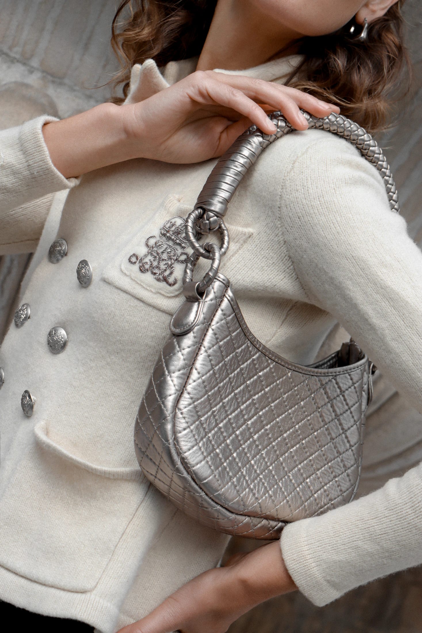 Saddle Mini, Shoulder Bag - Titanium - imagen 4