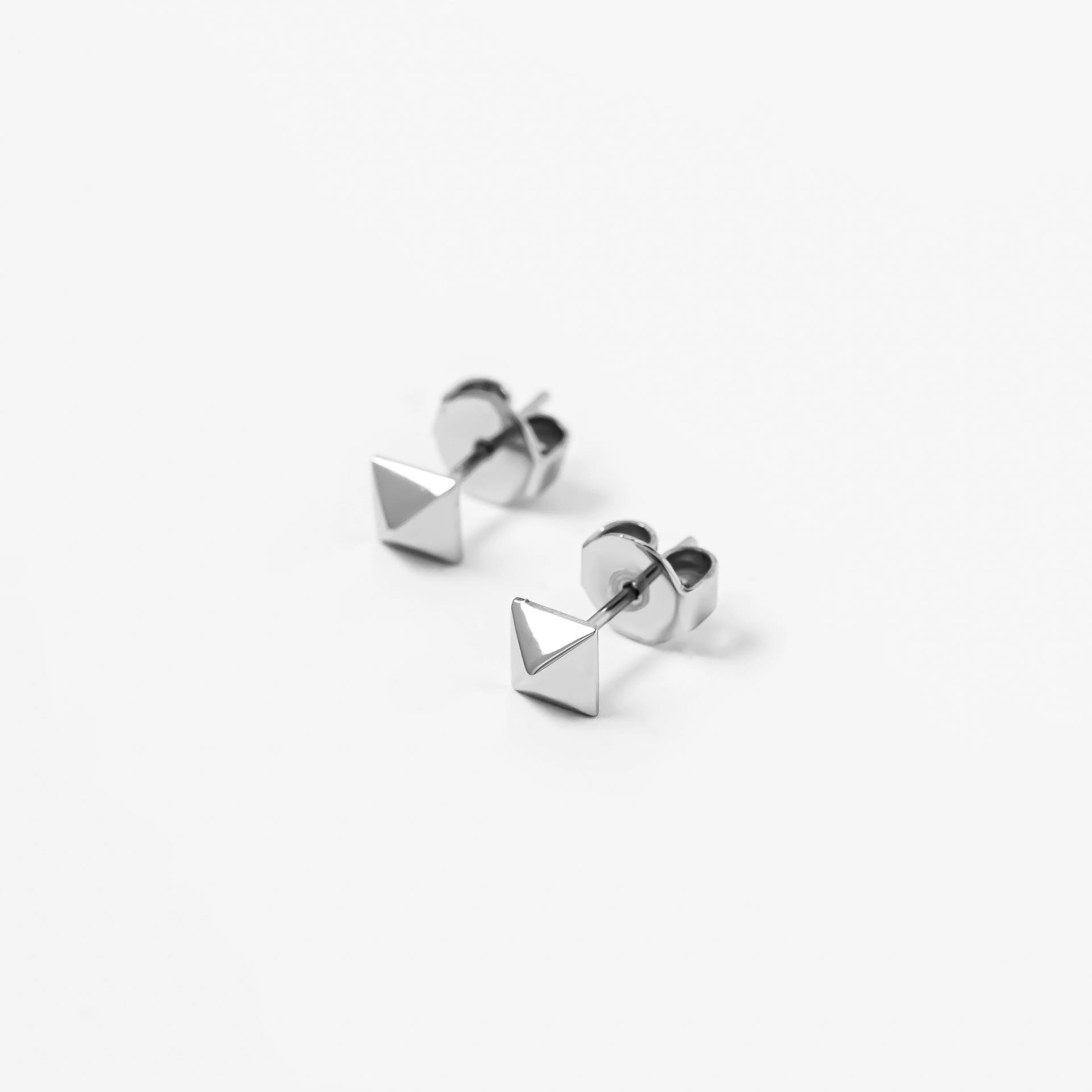 Aretes Kopik Mini Plateado - imagen 2