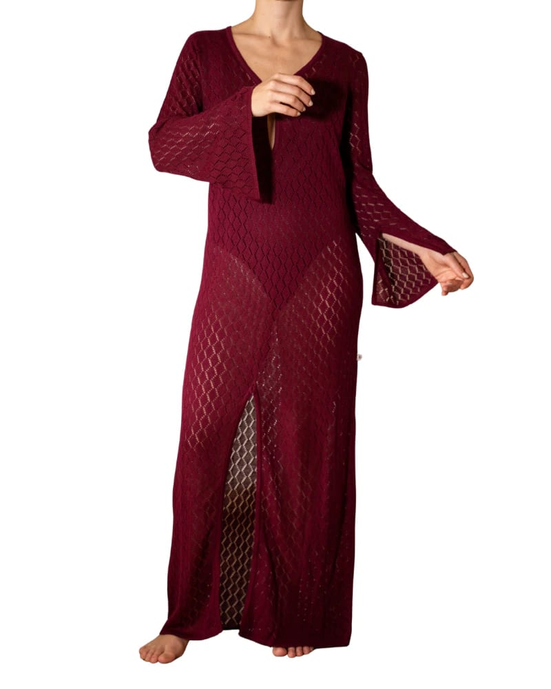 KIMONO SERENO - WINE - imagen 1