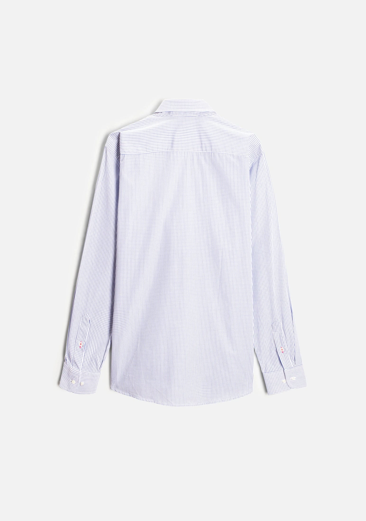 Camisa H CBD Cuadros L-Fuc Azul Med - imagen 4