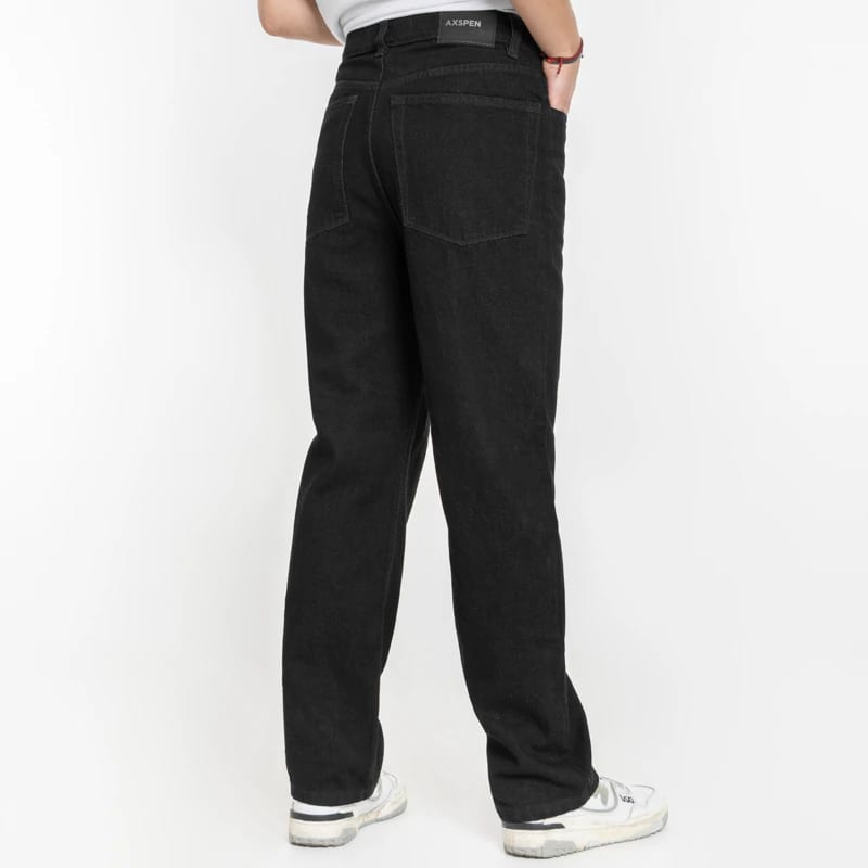 Jean  Masculino H-141 Negro Rigido - imagen 2